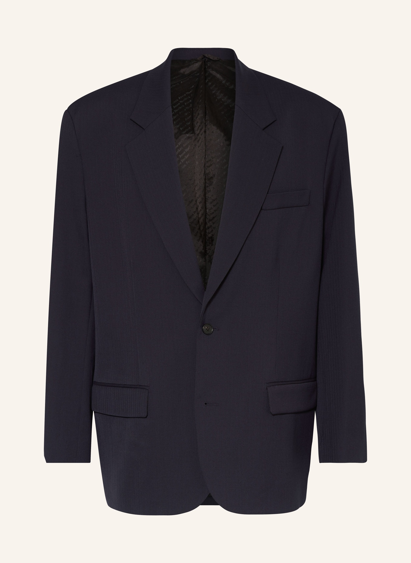Acne Studios Tailored jacket regular fit, Color: DARK NAVY (Image 1)