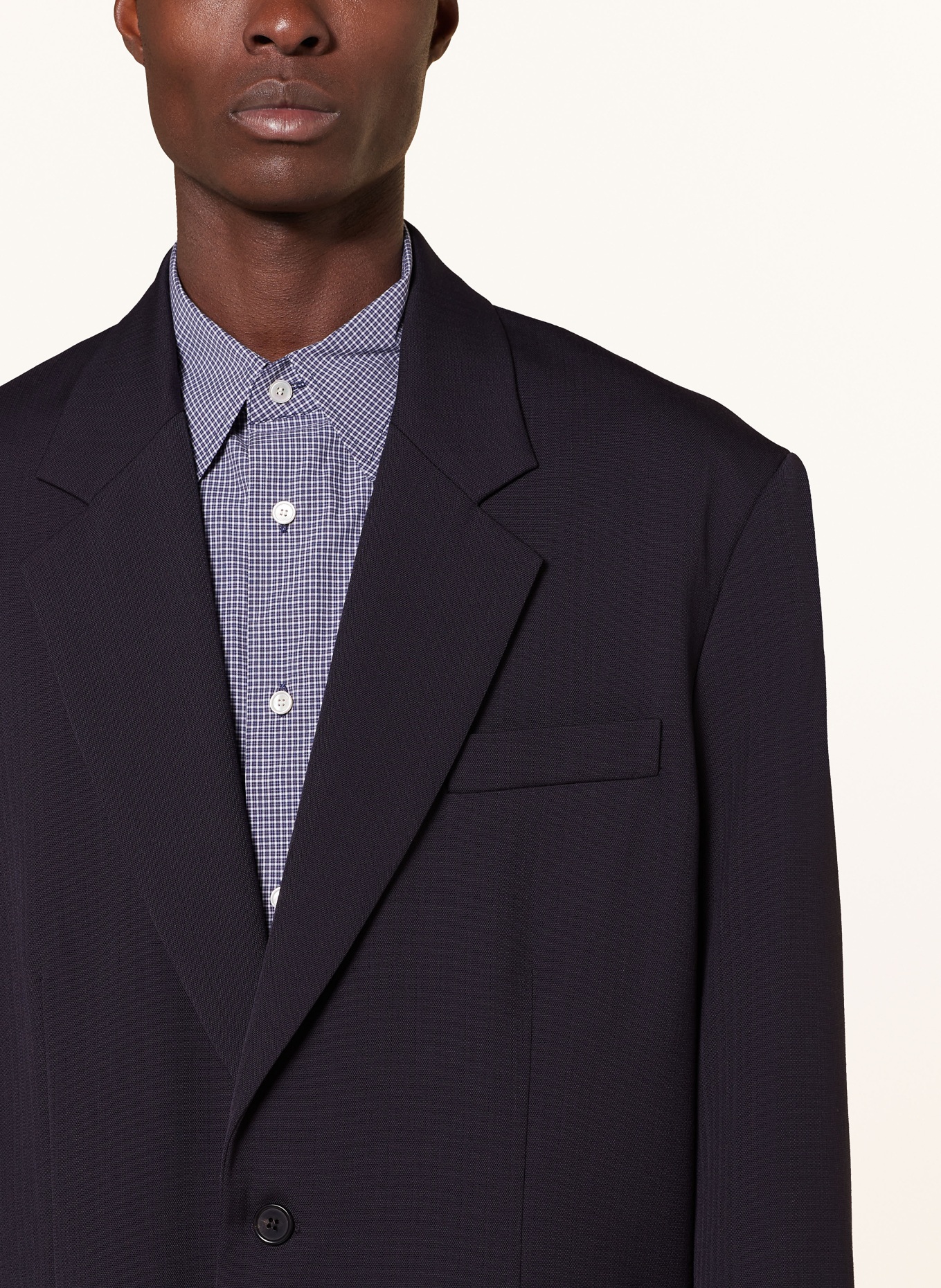 Acne Studios Tailored jacket regular fit, Color: DARK NAVY (Image 5)