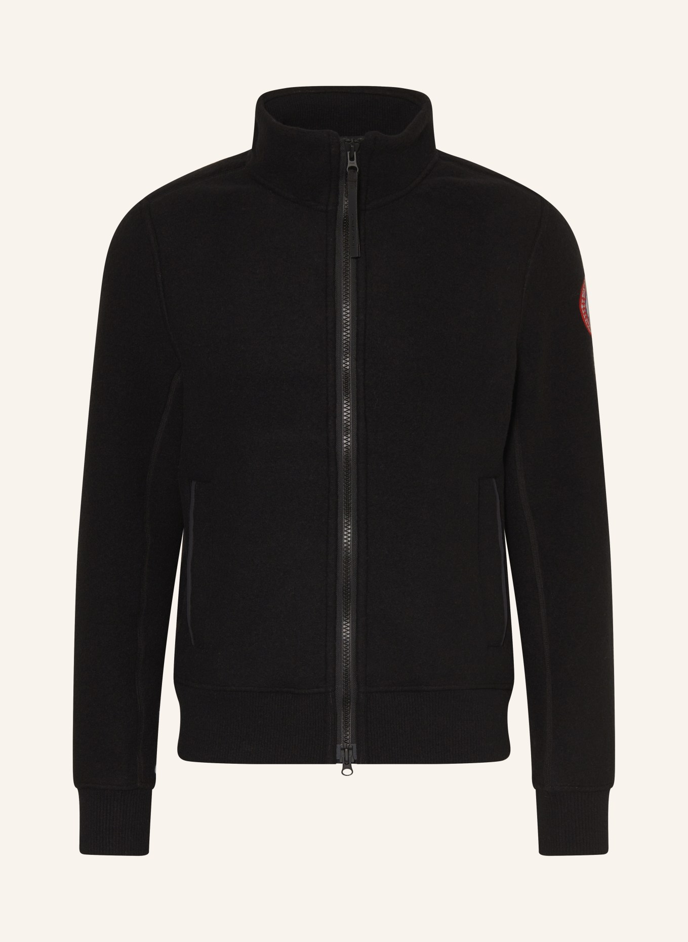 CANADA GOOSE Fleece jacket LAWSON, Color: BLACK (Image 1)