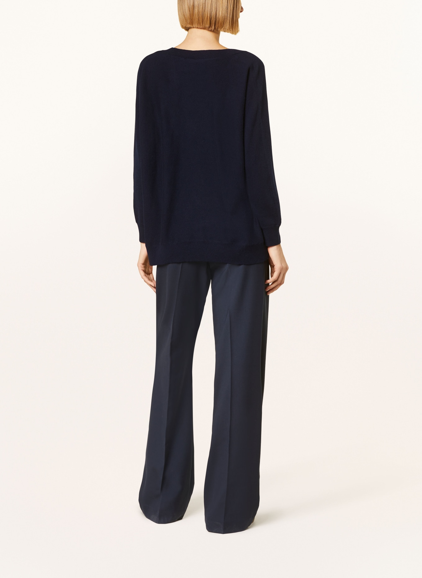 LISA YANG Cashmere sweater KENNY, Color: DARK BLUE (Image 3)
