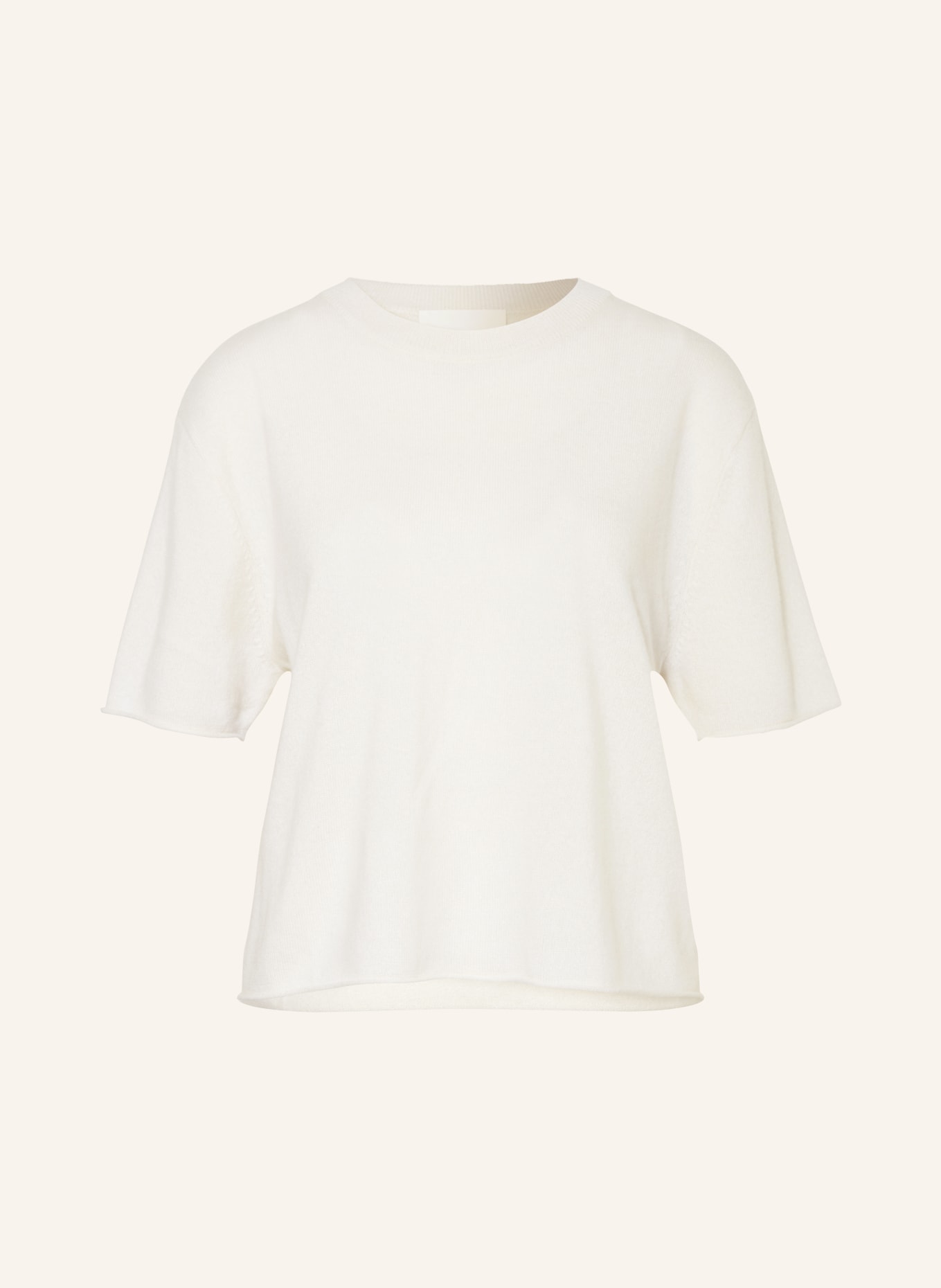 LISA YANG Knit shirt CILA in cashmere, Color: ECRU (Image 1)