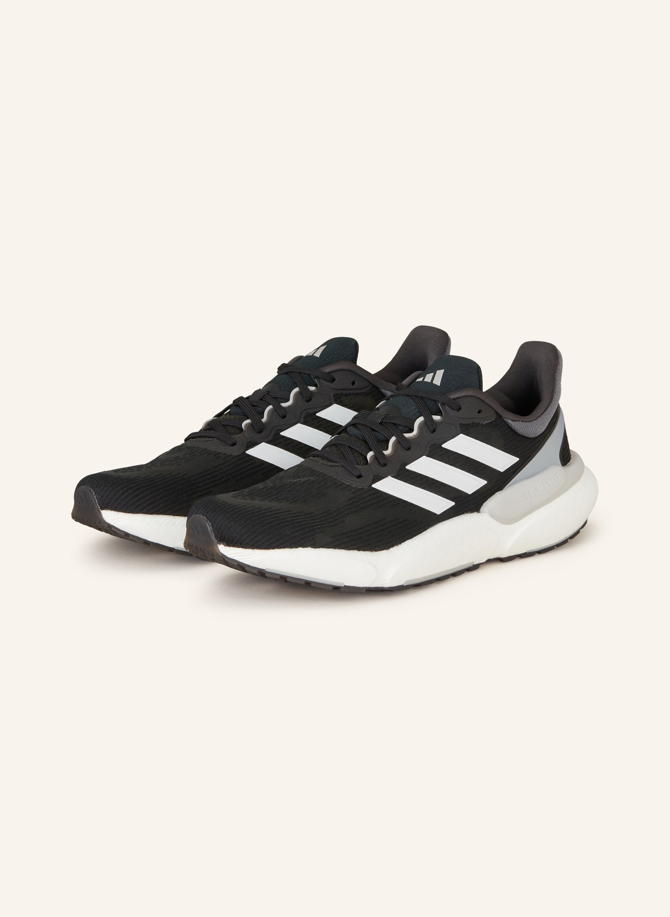 adidas Running shoes SOLARBOOST 5, Color: BLACK/ WHITE (Image 1)