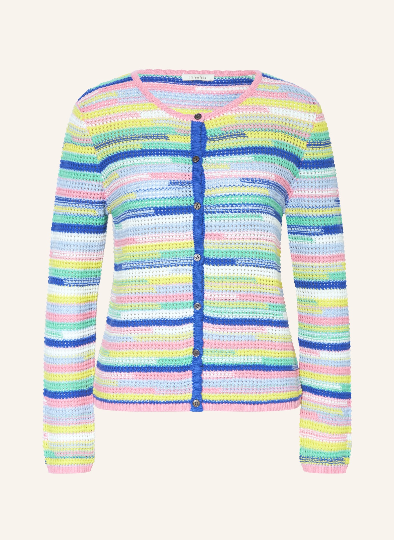 lilienfels Cardigan , Color: BLUE/ GREEN/ YELLOW (Image 1)