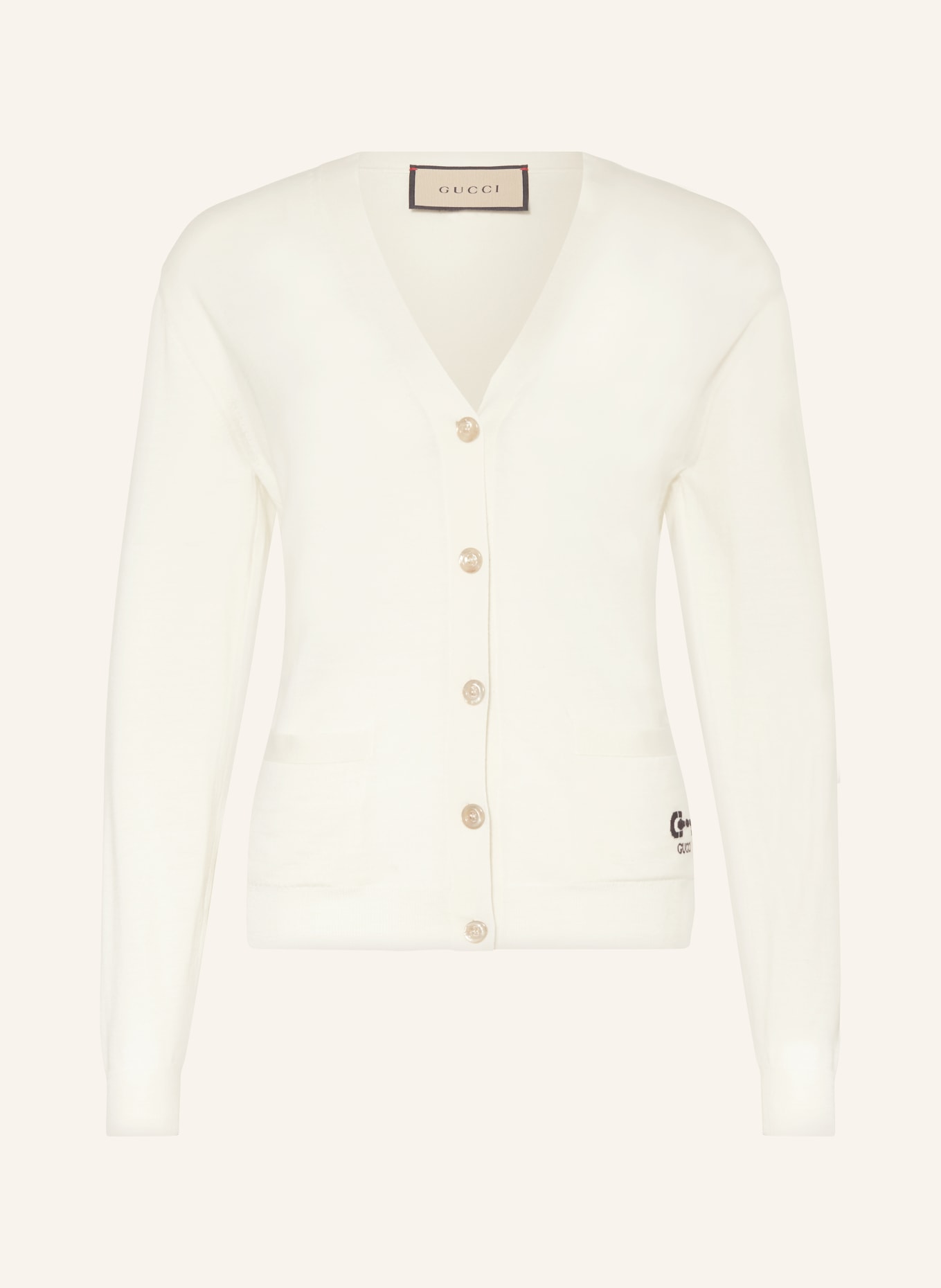 GUCCI Cardigan, Color: WHITE (Image 1)