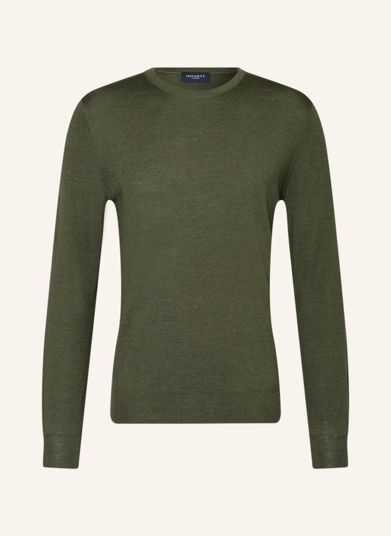 HACKETT LONDON Pullover aus Merinowolle: KHAKI