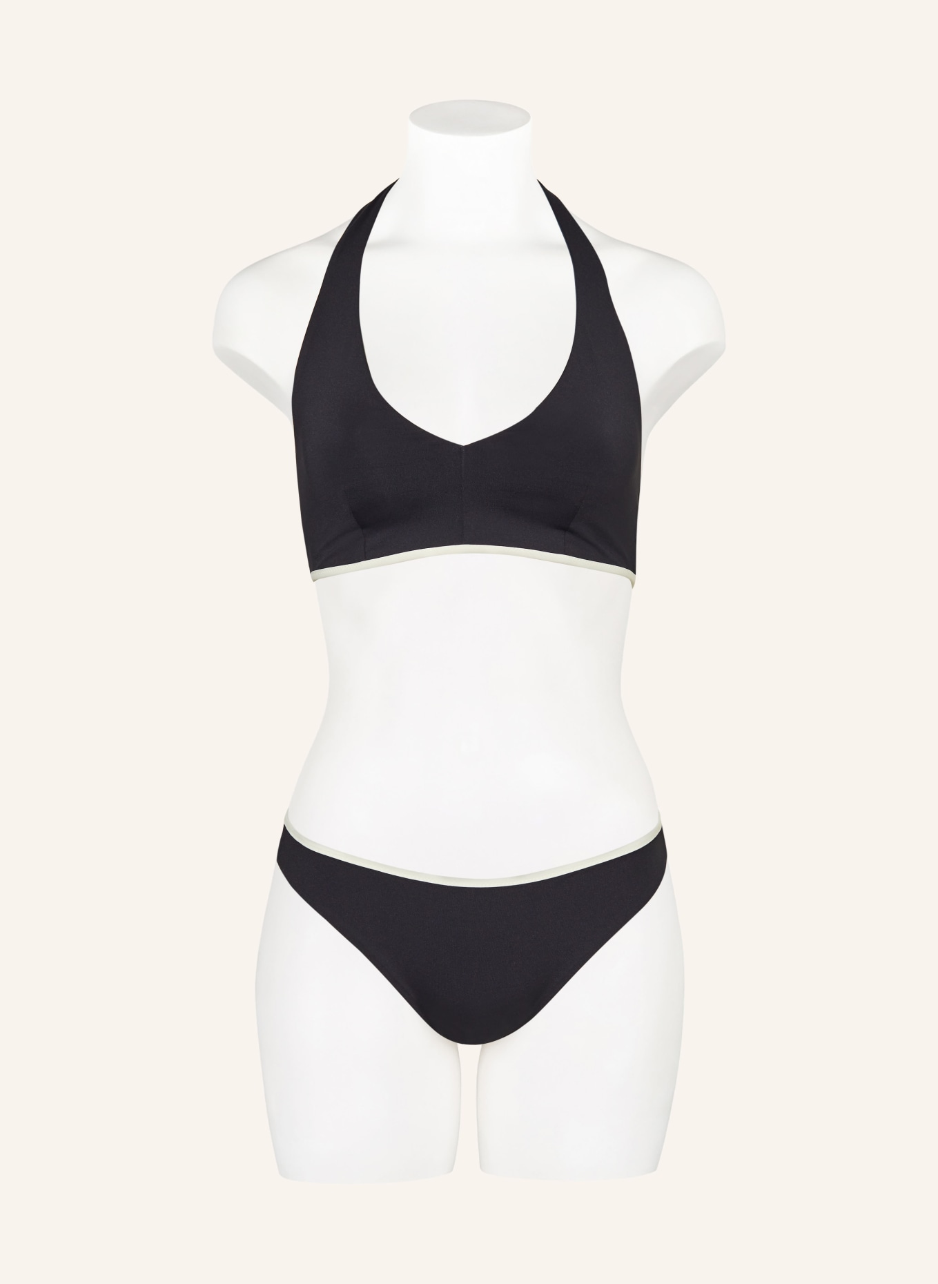 MYMARINI Reversible basic bikini bottoms SUNNY , Color: BLACK (Image 4)