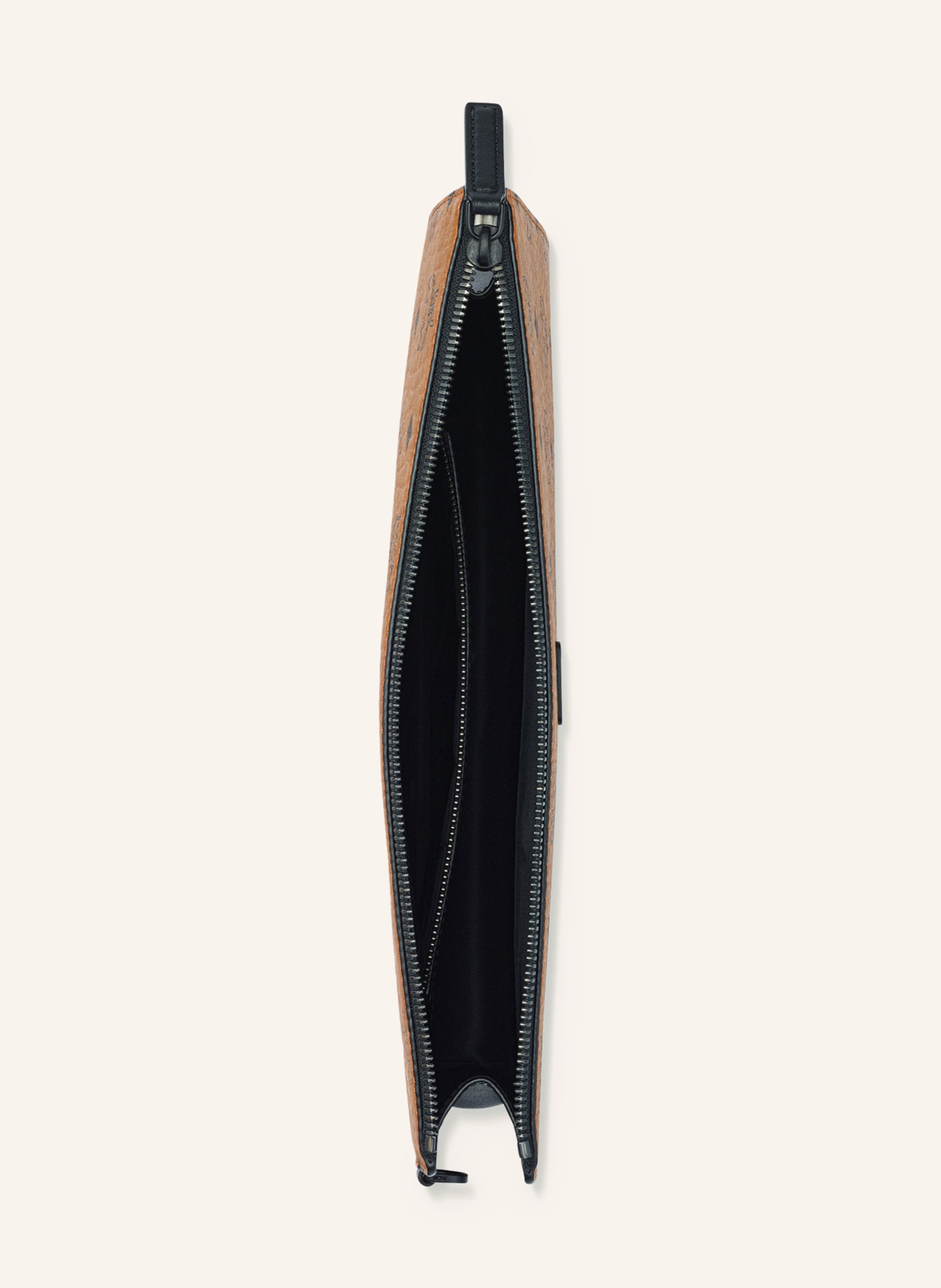 MCM Pouch AREN: COGNAC/ SCHWARZ