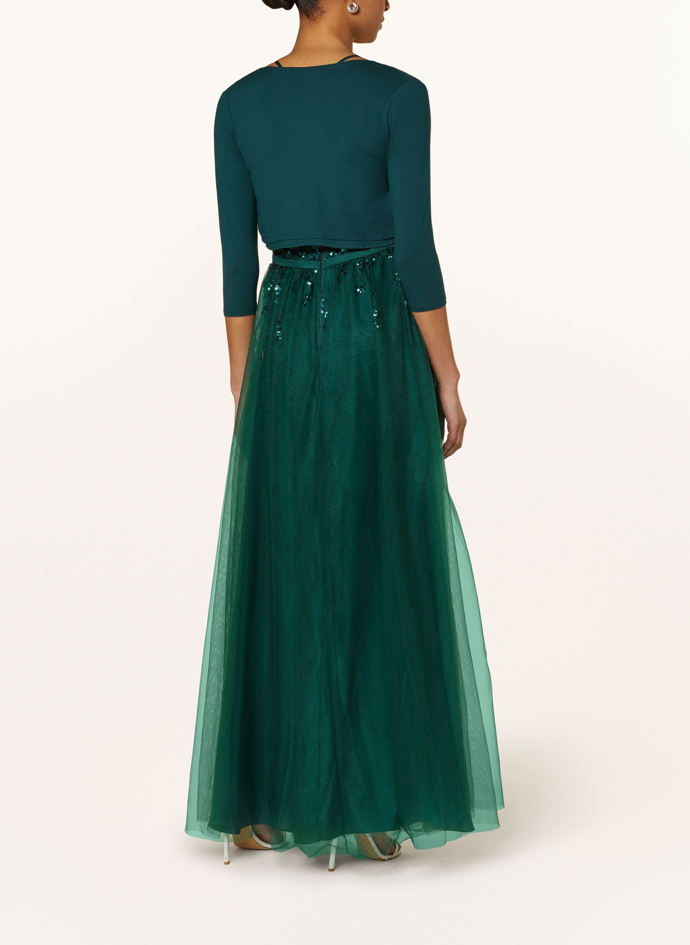 Suddenly Princess Bolero mit 3/4-Arm: PETROL