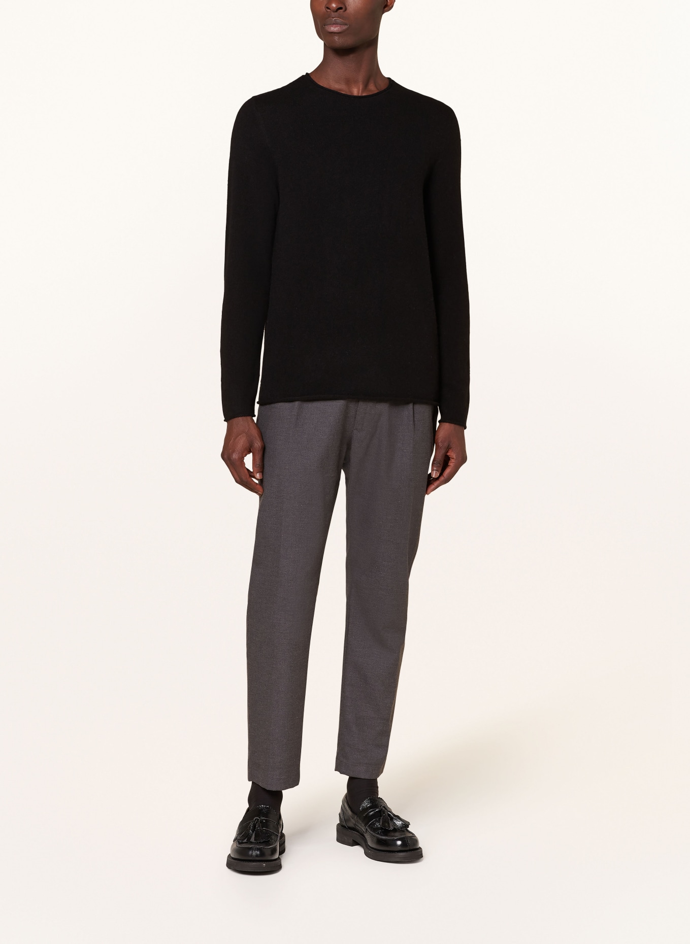 FTC CASHMERE Cashmere sweater, Color: BLACK (Image 2)