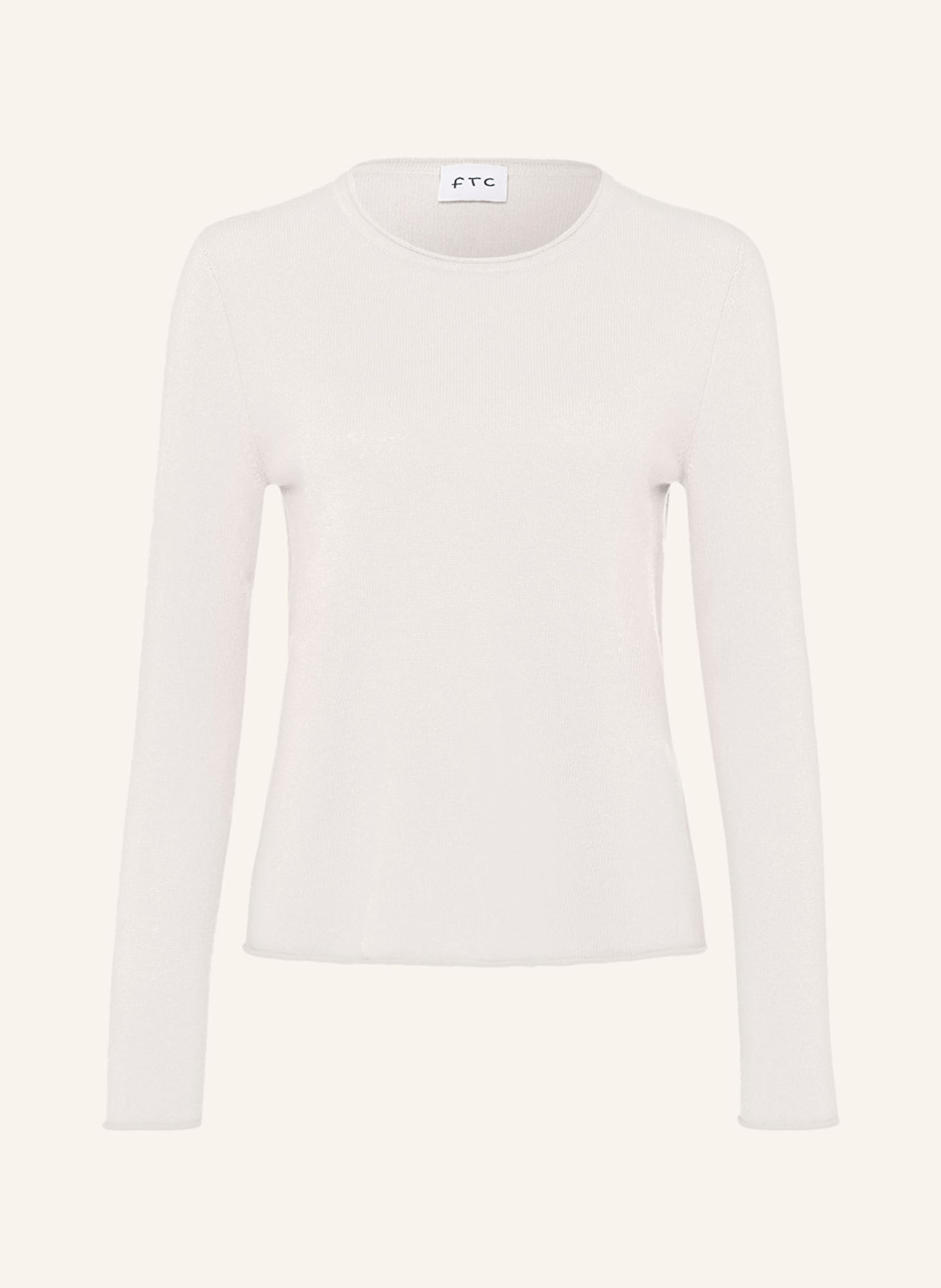 FTC CASHMERE Cashmere sweater, Color: WHITE (Image 1)