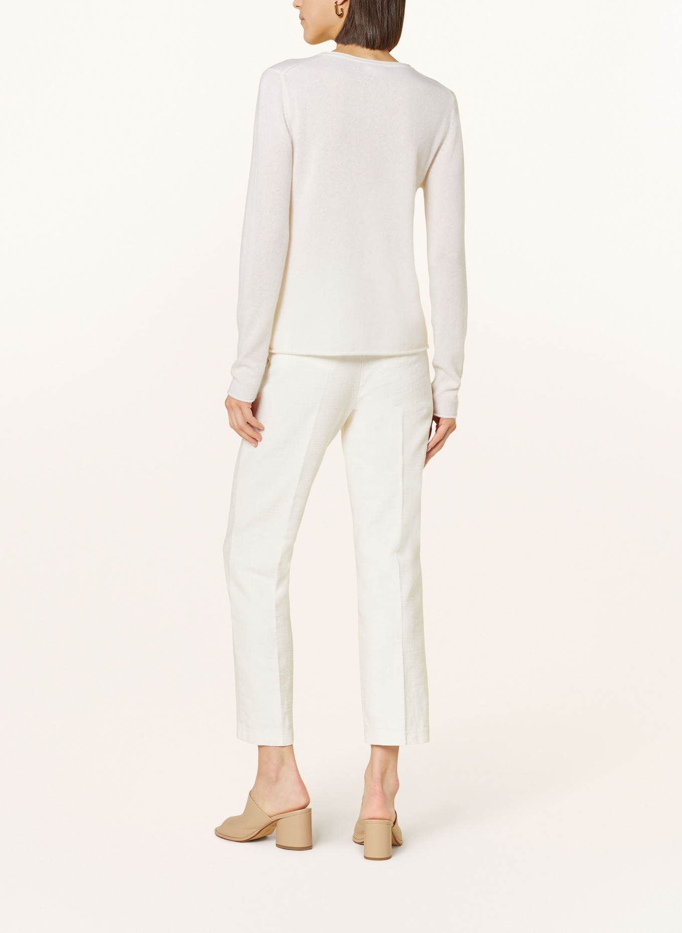 FTC CASHMERE Cashmere sweater, Color: WHITE (Image 3)
