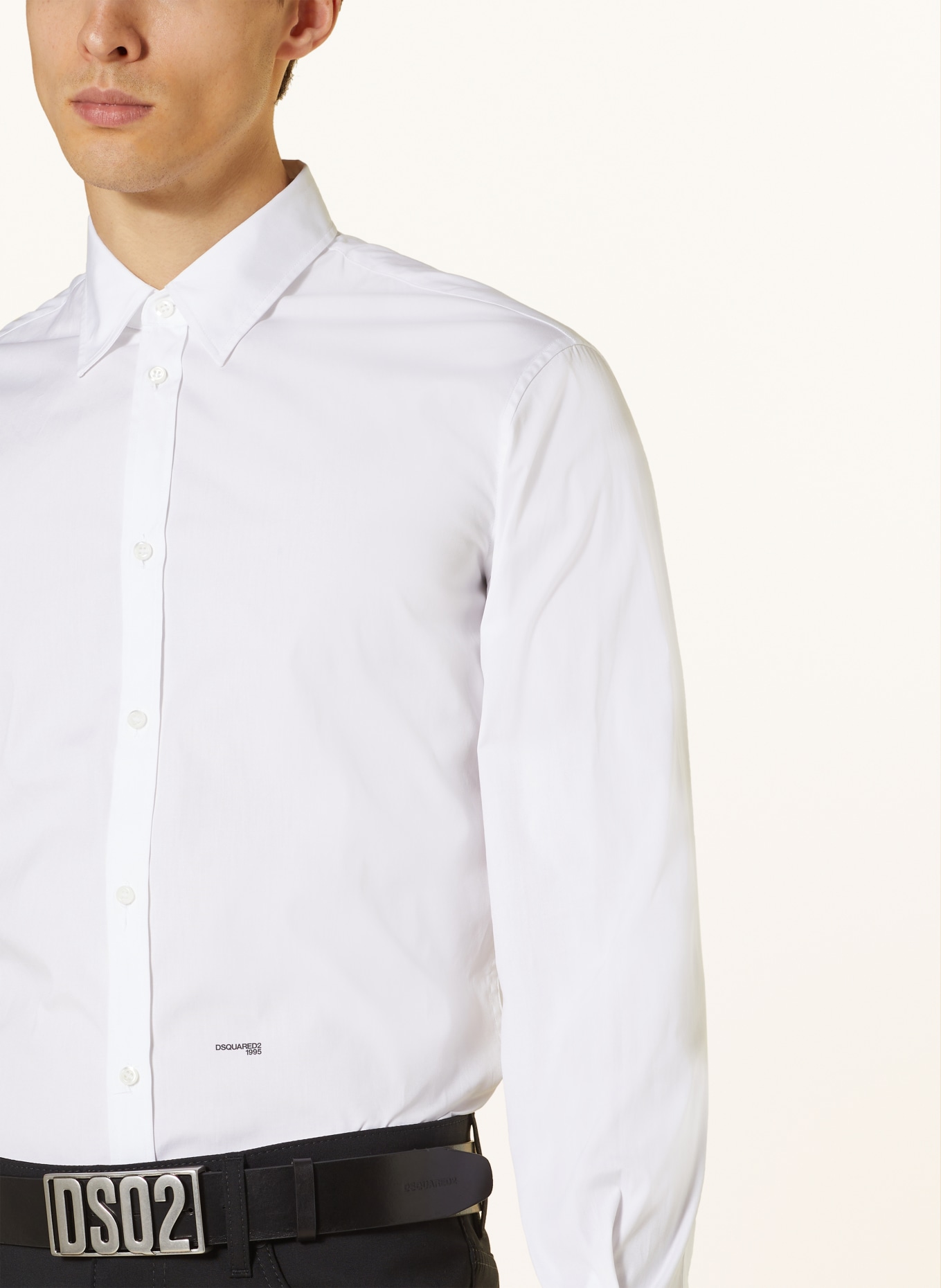 DSQUARED2 Shirt slim fit, Color: WHITE (Image 5)