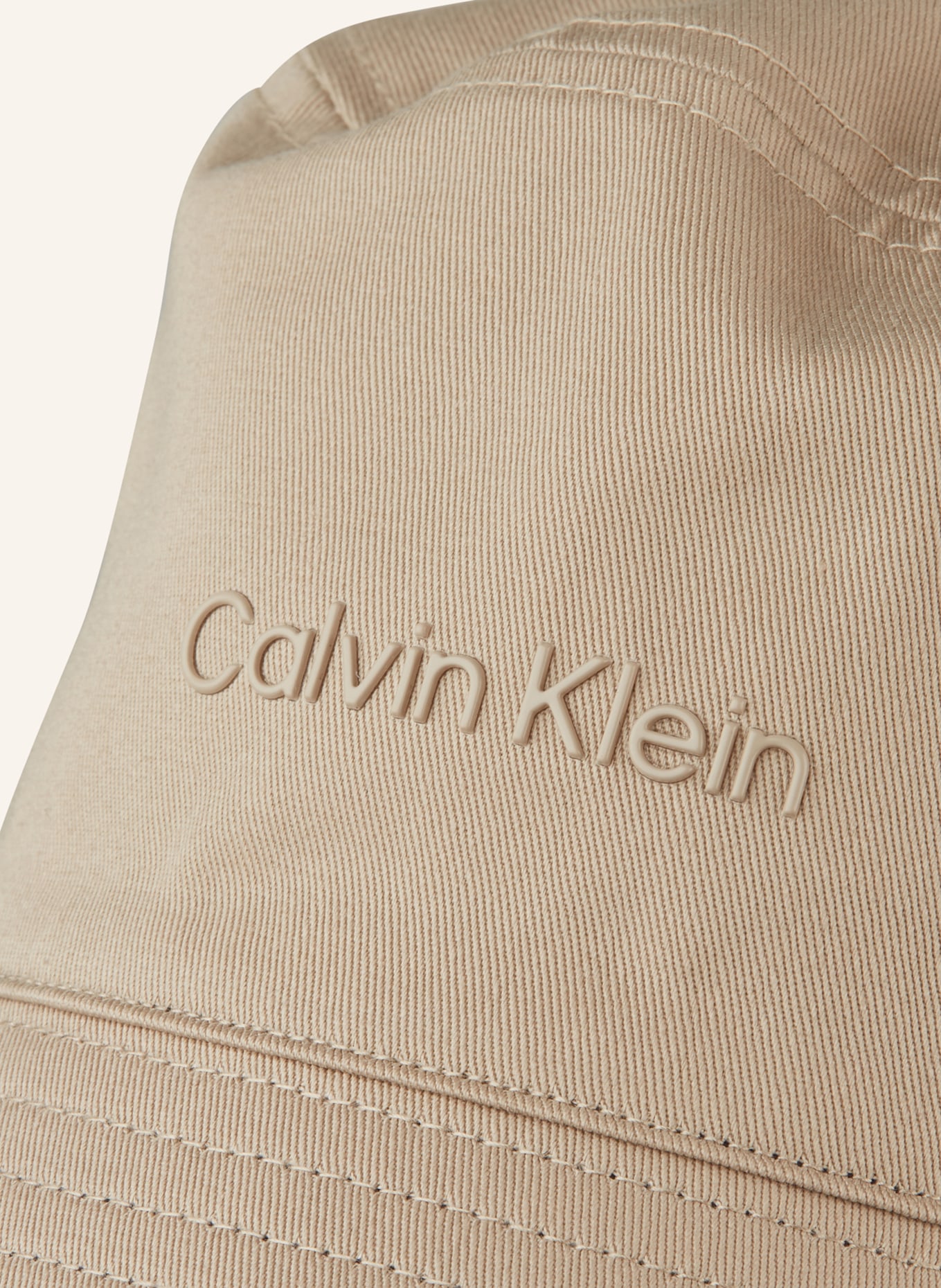 Calvin Klein Czapka rybacka dwustronna, Kolor: BEŻOWY (Obrazek 3)
