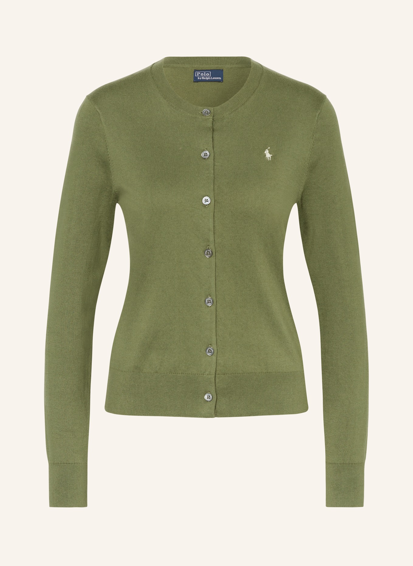 POLO RALPH LAUREN Cardigan, Color: OLIVE (Image 1)