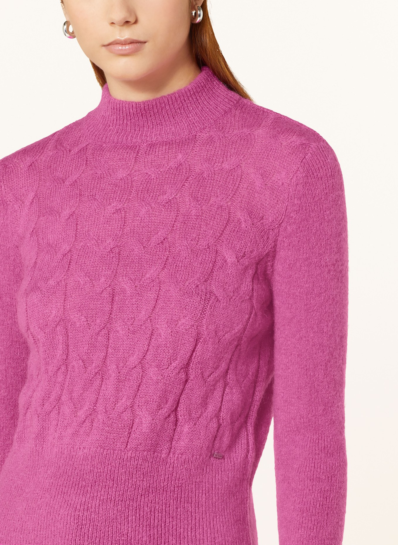 TED BAKER Sweater VEOLAA with mohair, Color: PINK (Image 4)