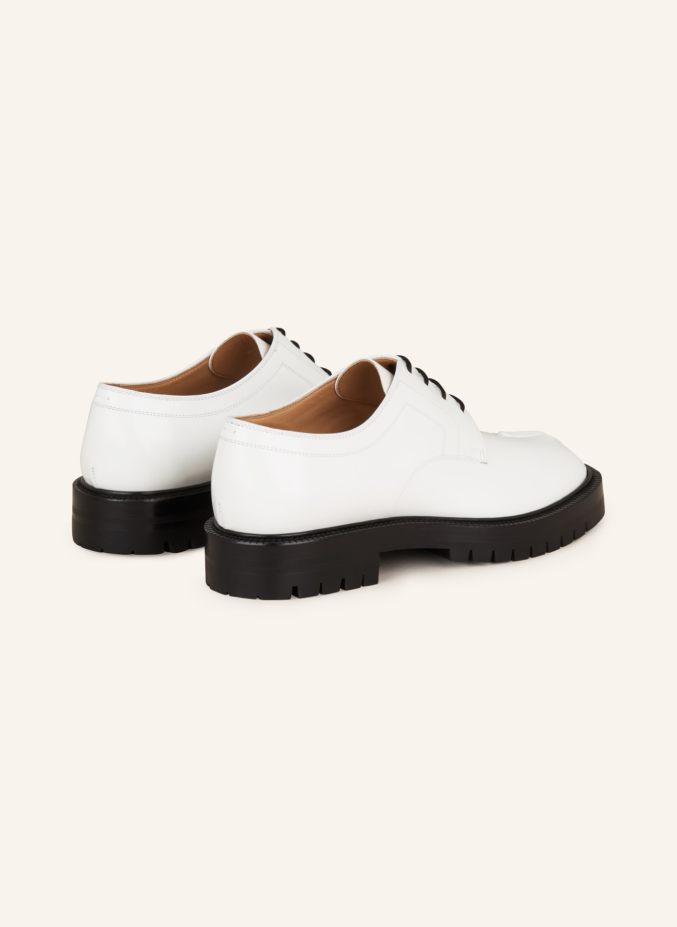Maison Margiela Lace-up shoes TABI COUNTY, Color: WHITE (Image 2)