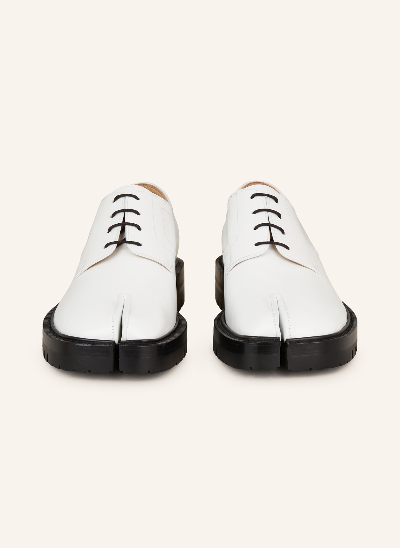 Maison Margiela Lace-up shoes TABI COUNTY, Color: WHITE (Image 3)