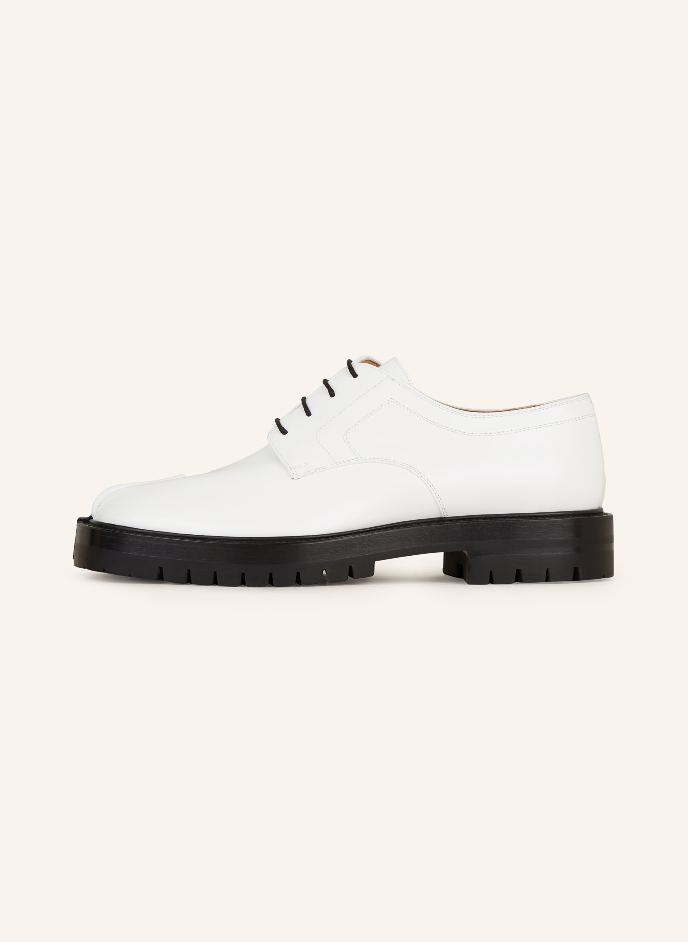 Maison Margiela Lace-up shoes TABI COUNTY, Color: WHITE (Image 4)