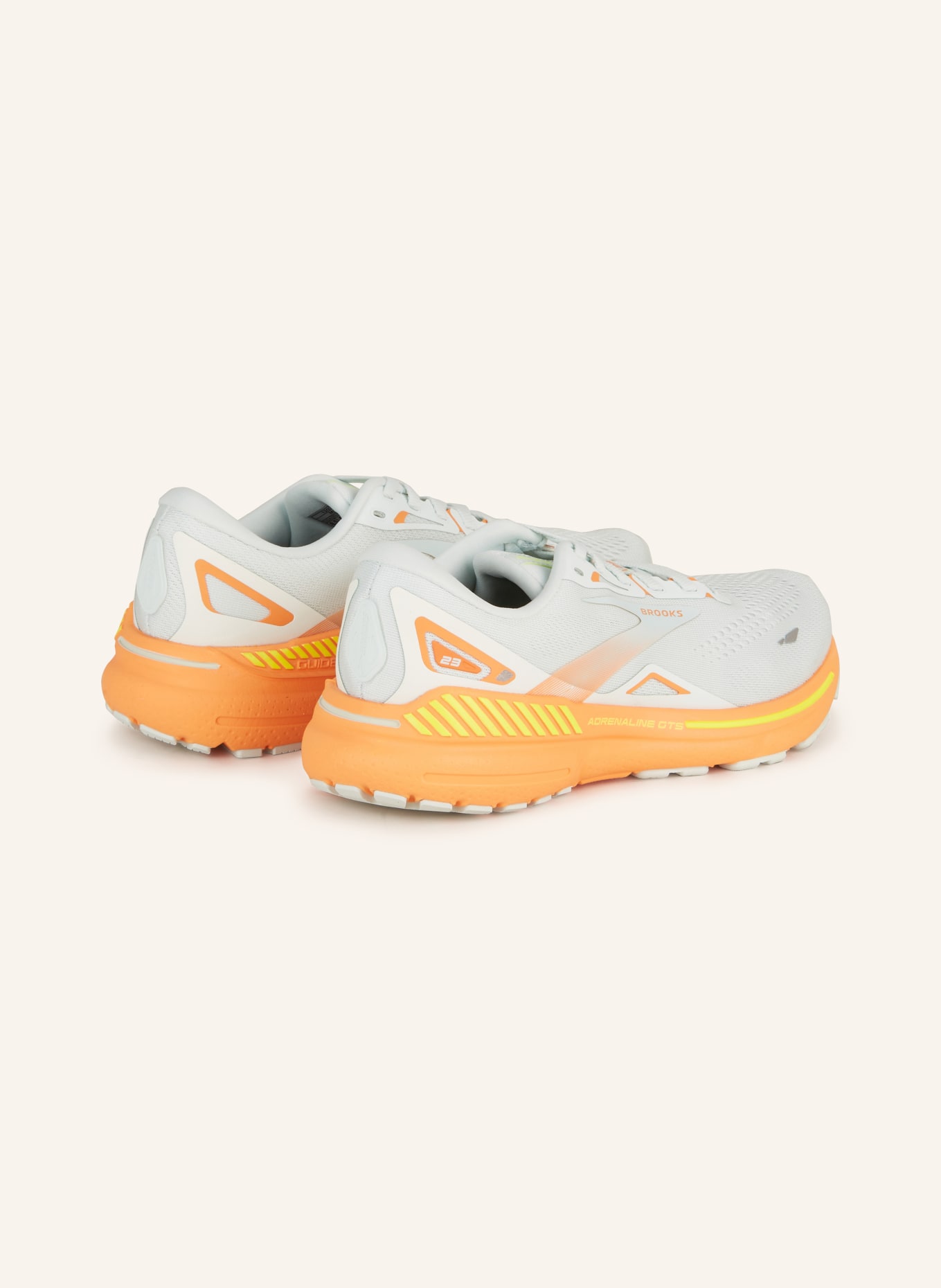 BROOKS Running shoes ADRENALINE GTS 23, Color: LIGHT BLUE/ ORANGE (Image 2)