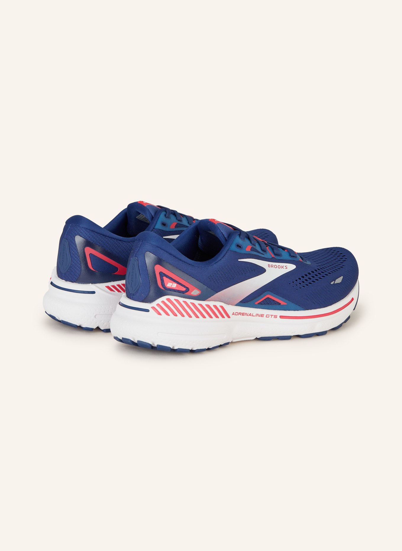 BROOKS Buty do biegania ADRENALINE GTS 23, Kolor: GRANATOWY/ MOCNORÓŻOWY (Obrazek 2)