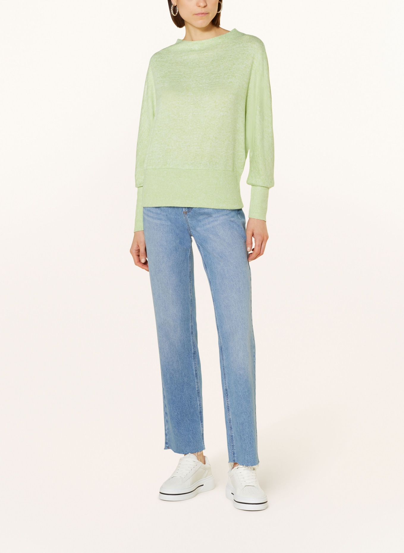 OPUS Sweater SOKOLA, Color: LIGHT GREEN (Image 2)