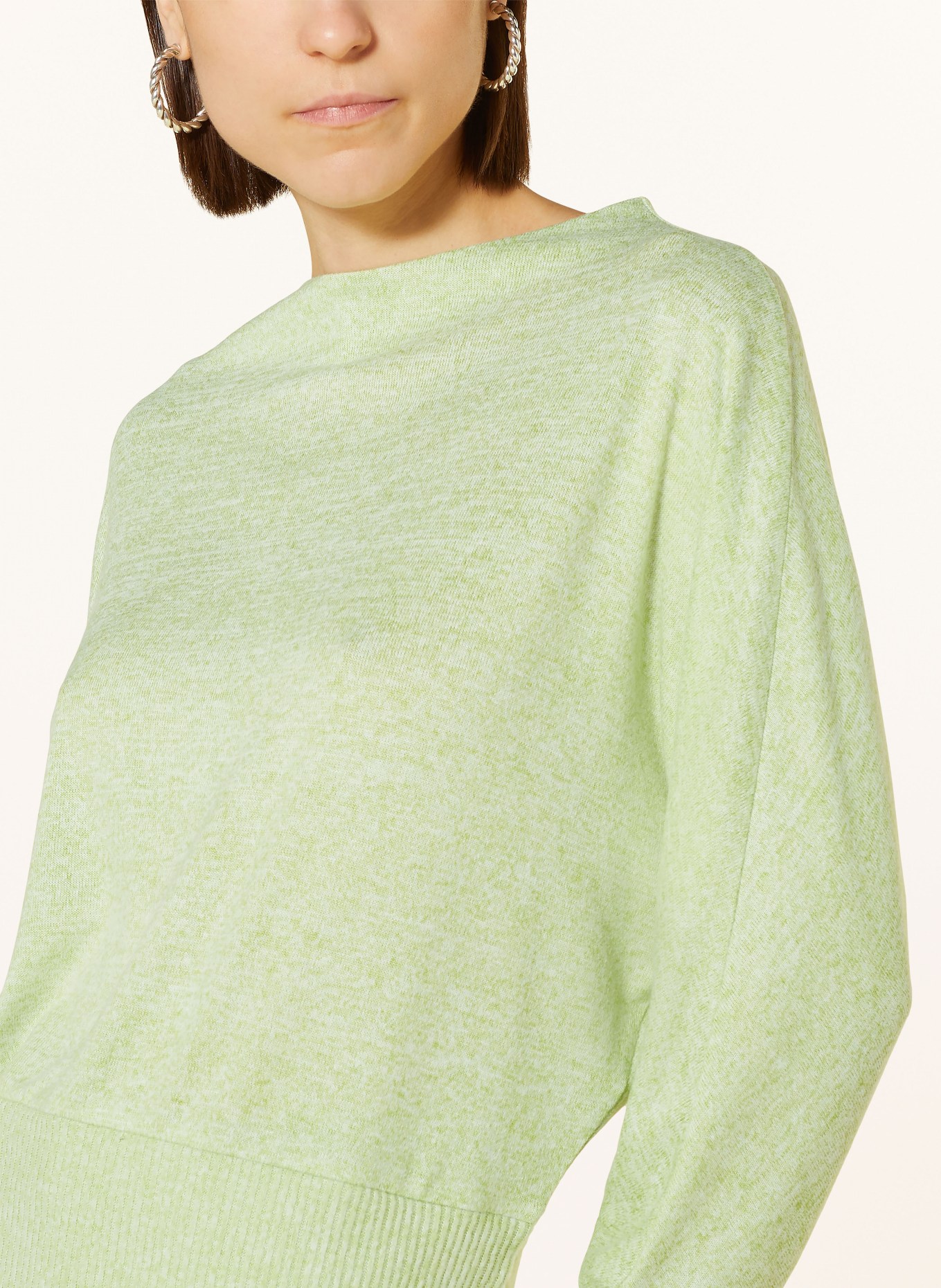 OPUS Sweater SOKOLA, Color: LIGHT GREEN (Image 4)