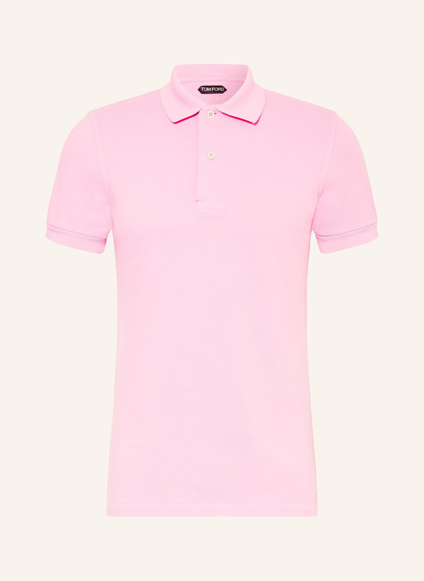 TOM FORD Piqué polo shirt, Color: PINK (Image 1)