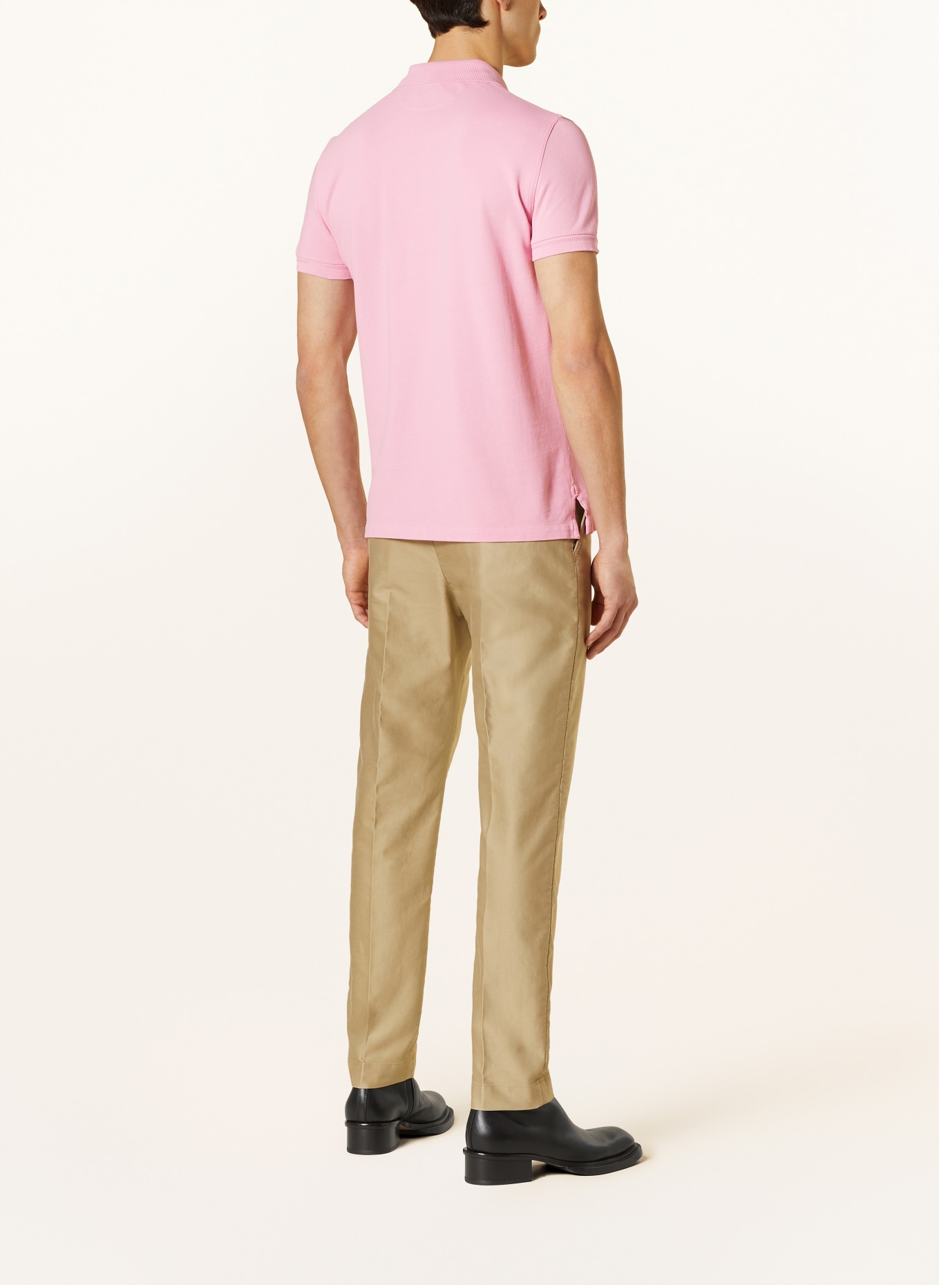 TOM FORD Piqué polo shirt, Color: PINK (Image 3)