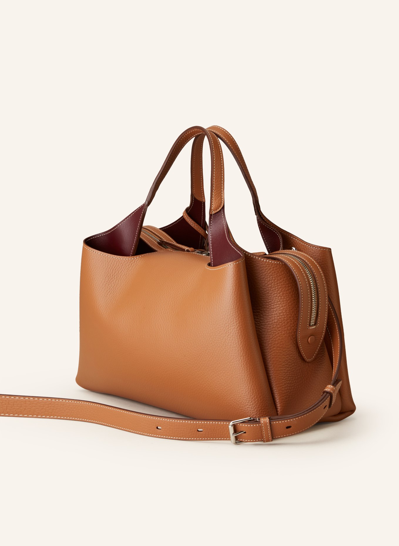 TOD'S Handbag BAULETTO MEDIUM, Color: BROWN (Image 2)