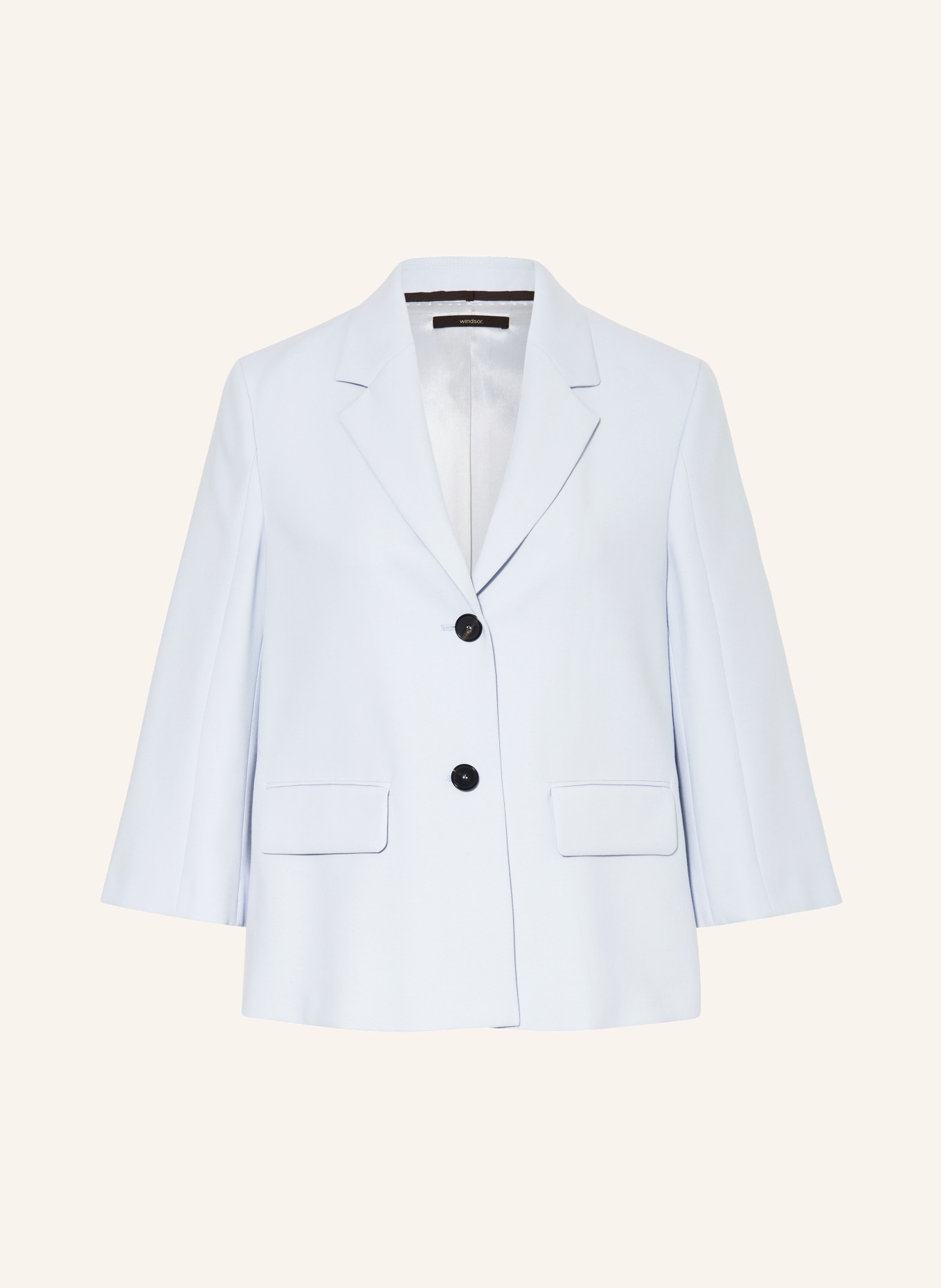 windsor. Blazer with 3/4 sleeve, Color: LIGHT BLUE (Image 1)