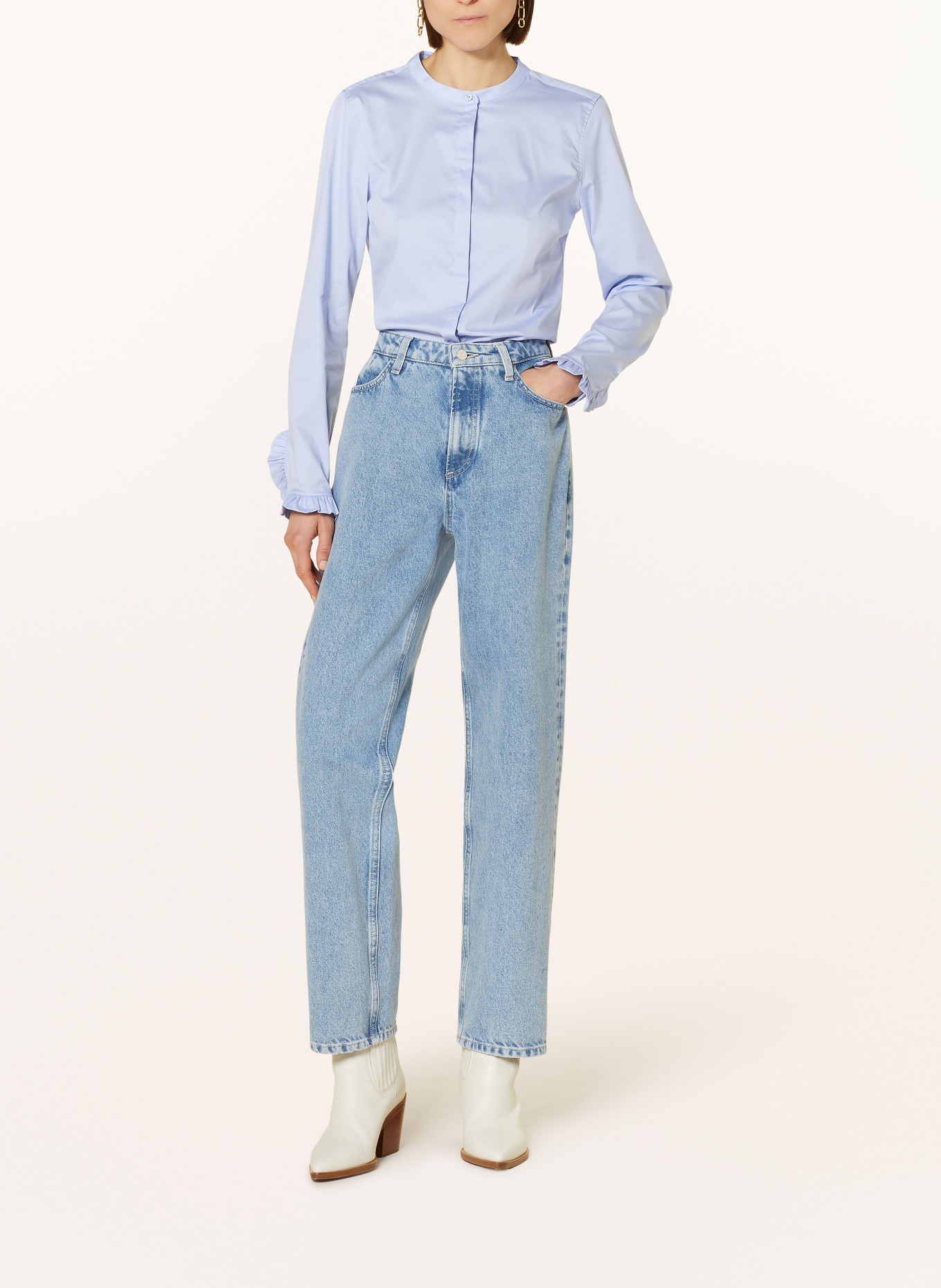 MOS MOSH Bluzka MMMATTIE: JASNONIEBIESKI