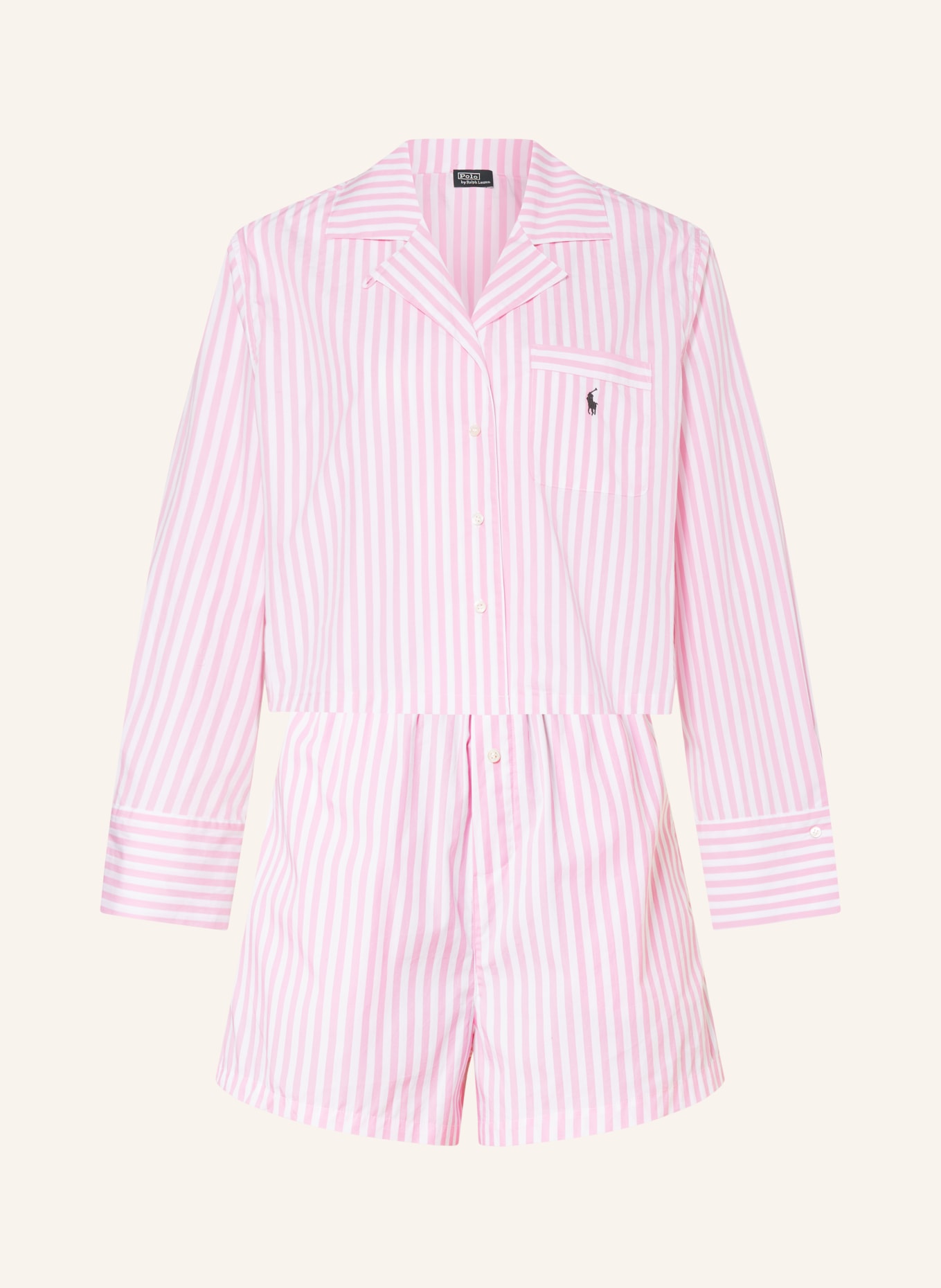 POLO RALPH LAUREN Pajamas, Color: PINK/ WHITE (Image 1)