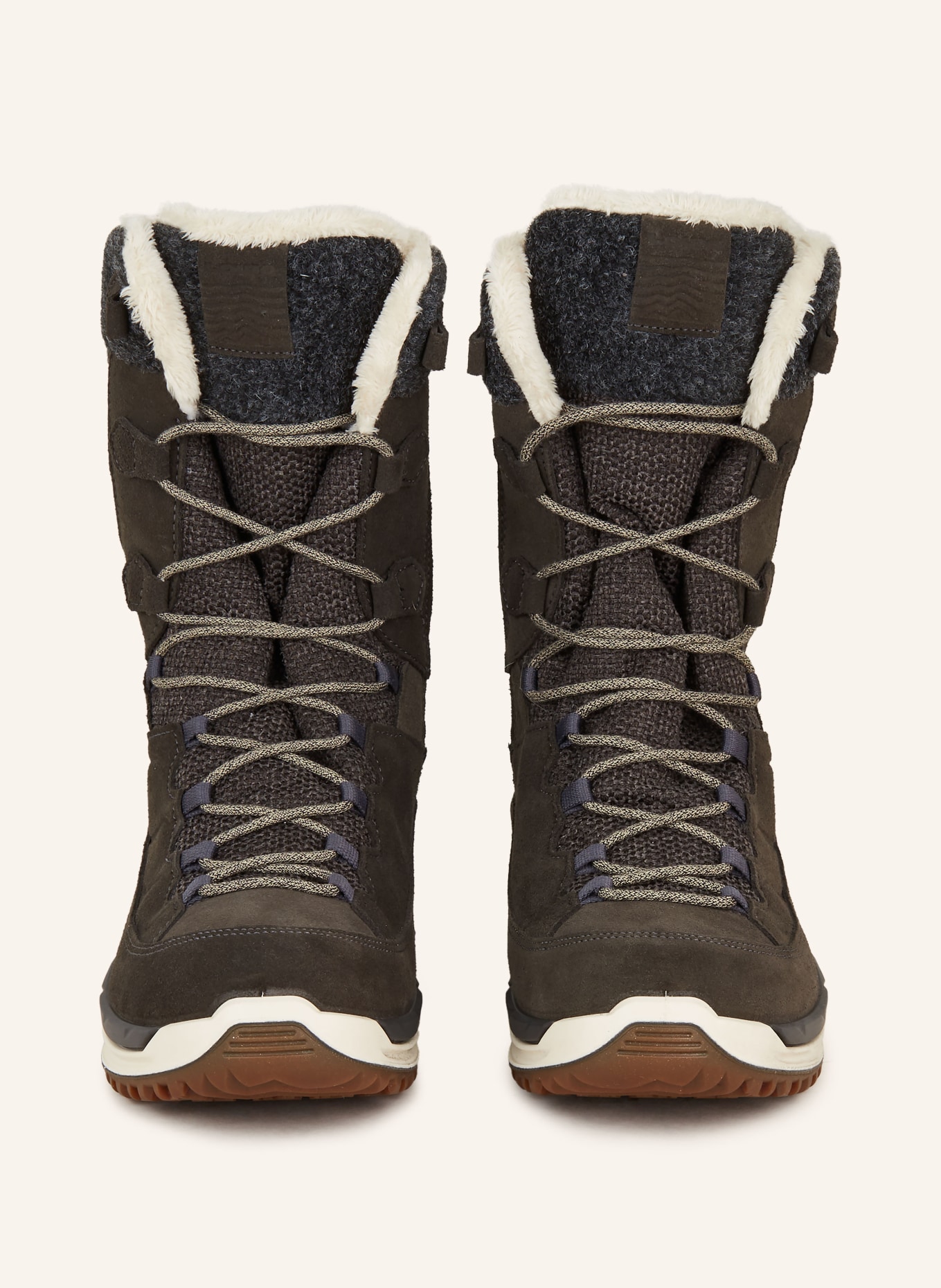 LOWA Lace-up boots BARINA EVO GTX, Color: KHAKI/ DARK GRAY (Image 3)