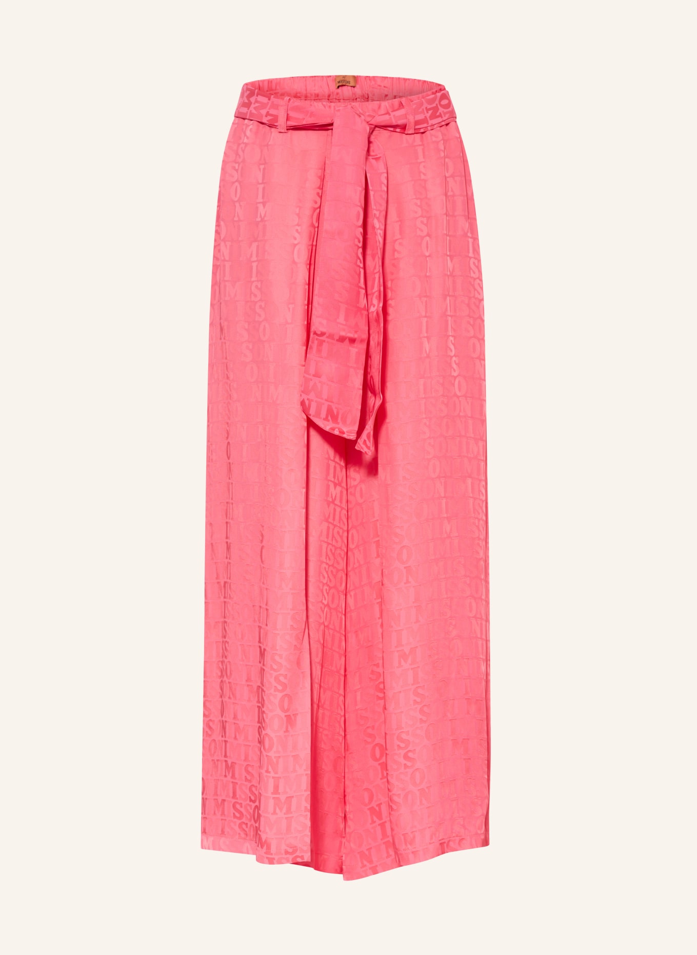 MISSONI Saténové Culotte kalhoty, Barva: FUCHSIOVÁ (Obrázek 1)