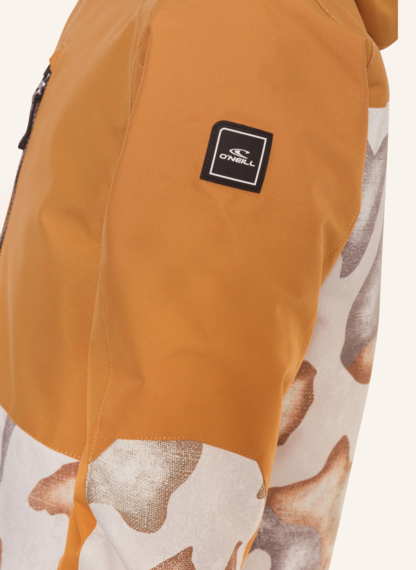 O'NEILL Lyžařská bunda TEXTURE, Barva: KOŇAKOVÁ/ SVĚTLE ŠEDÁ/ ŠEDÁ (Obrázek 3)