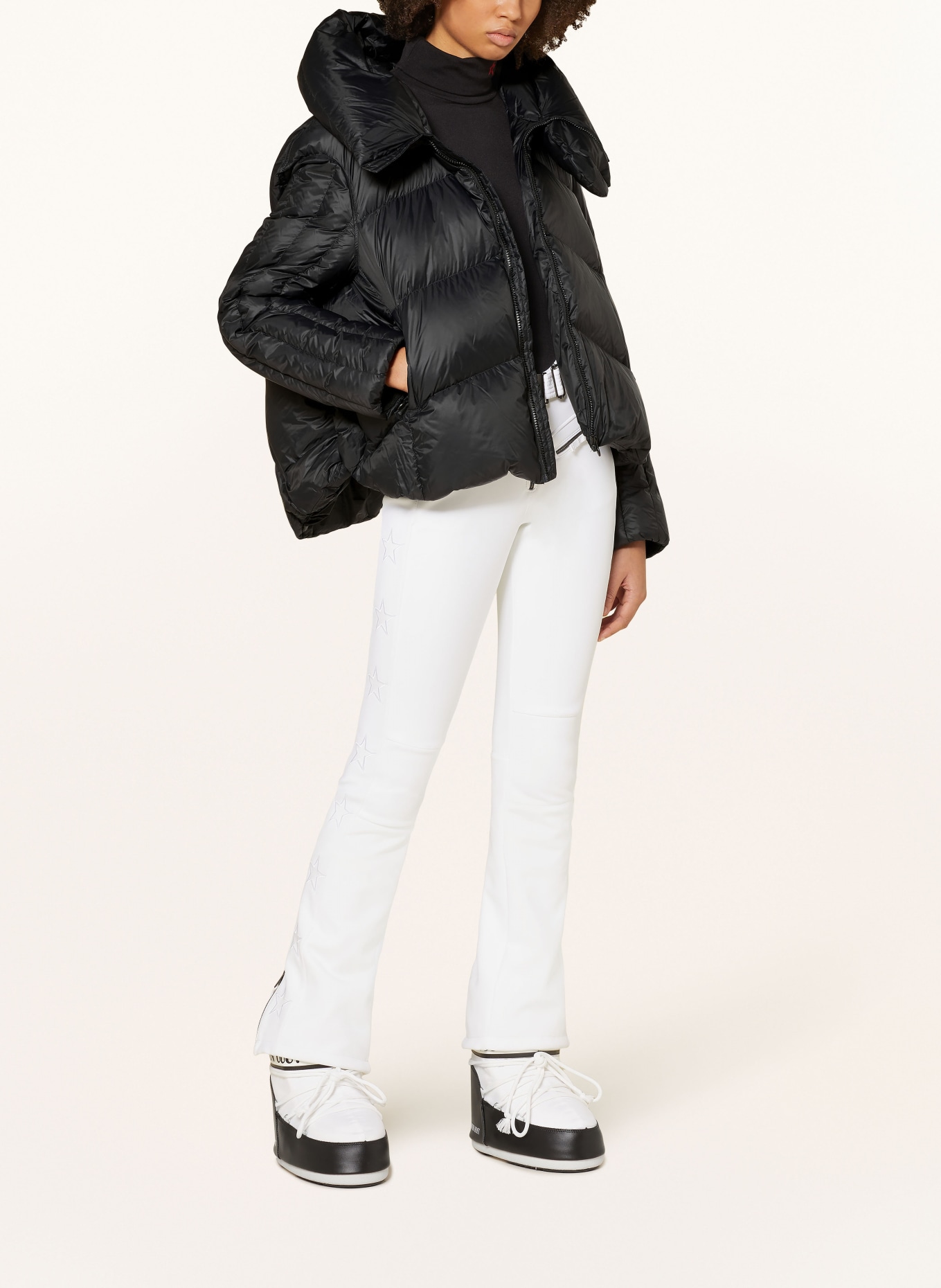 PERFECT MOMENT Down jacket ORELLE, Color: BLACK/ WHITE (Image 3)