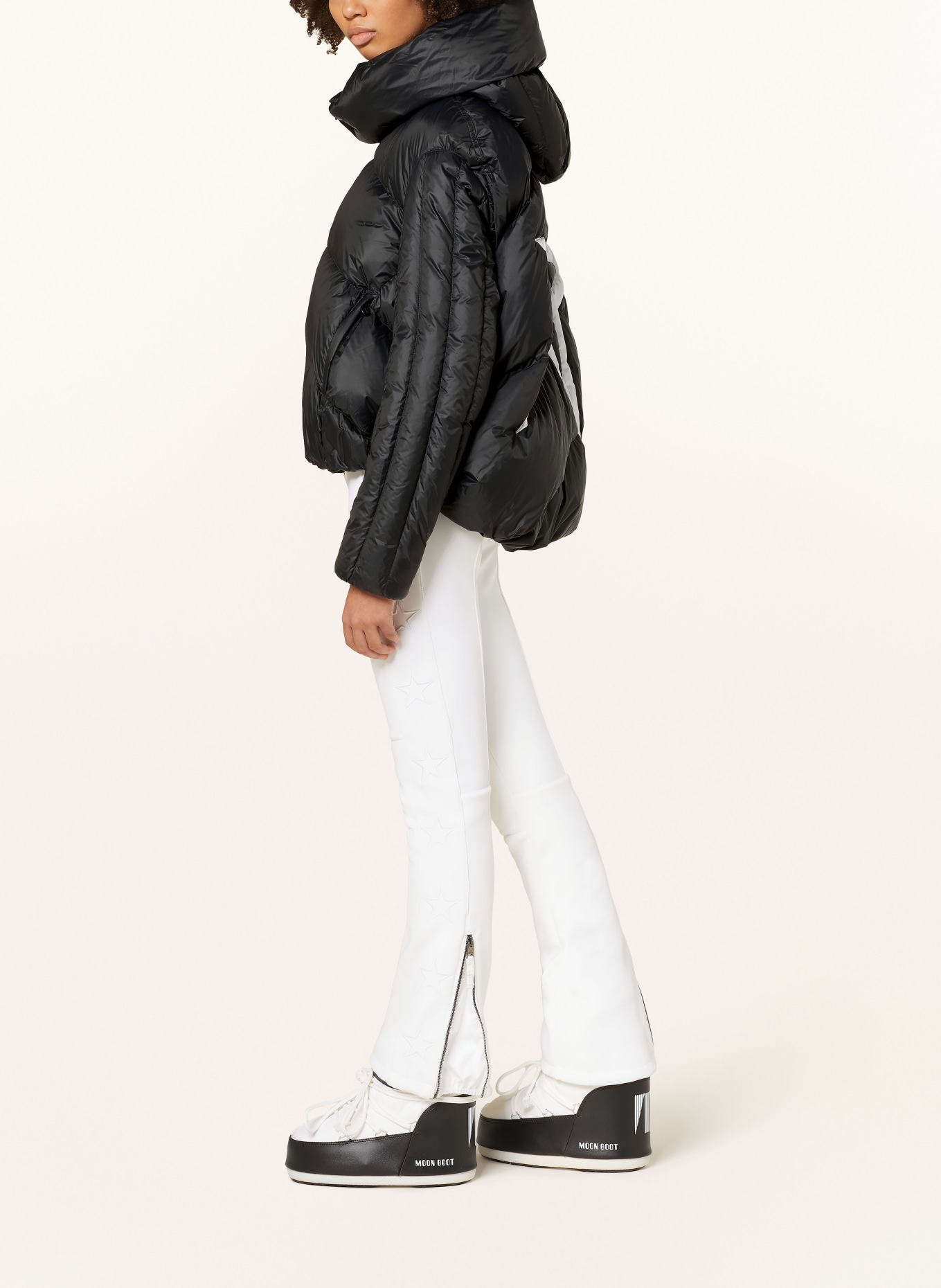 PERFECT MOMENT Down jacket ORELLE, Color: BLACK/ WHITE (Image 4)