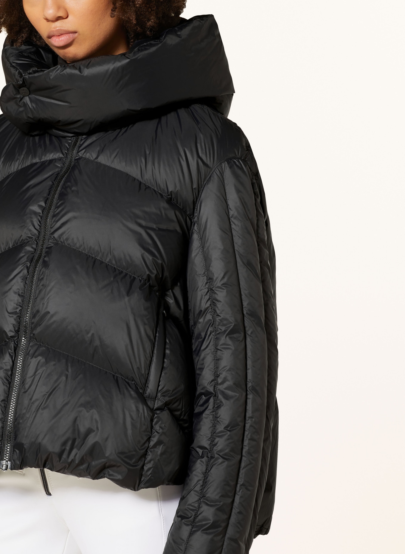 PERFECT MOMENT Down jacket ORELLE, Color: BLACK/ WHITE (Image 5)
