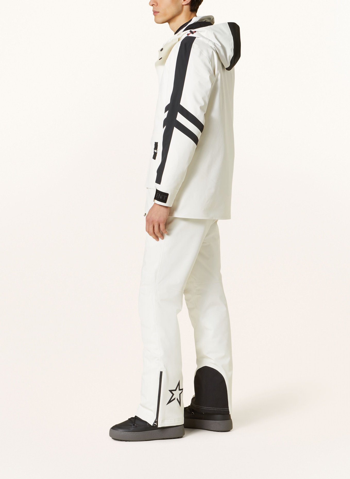 PERFECT MOMENT Ski jacket GUS, Color: WHITE/ BLACK (Image 4)