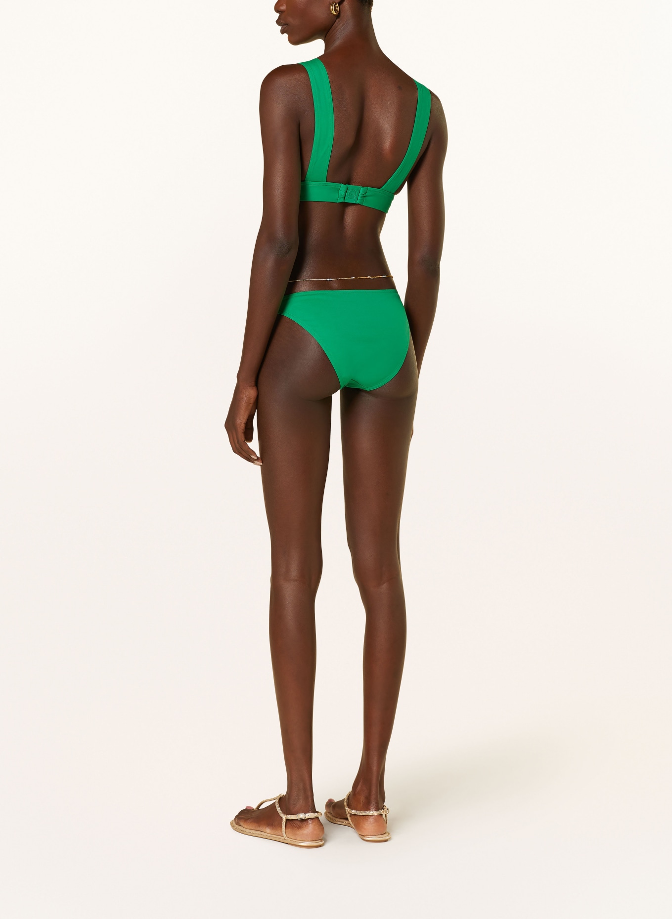 ERES Bralette bikini top CHROME, Color: GREEN (Image 3)