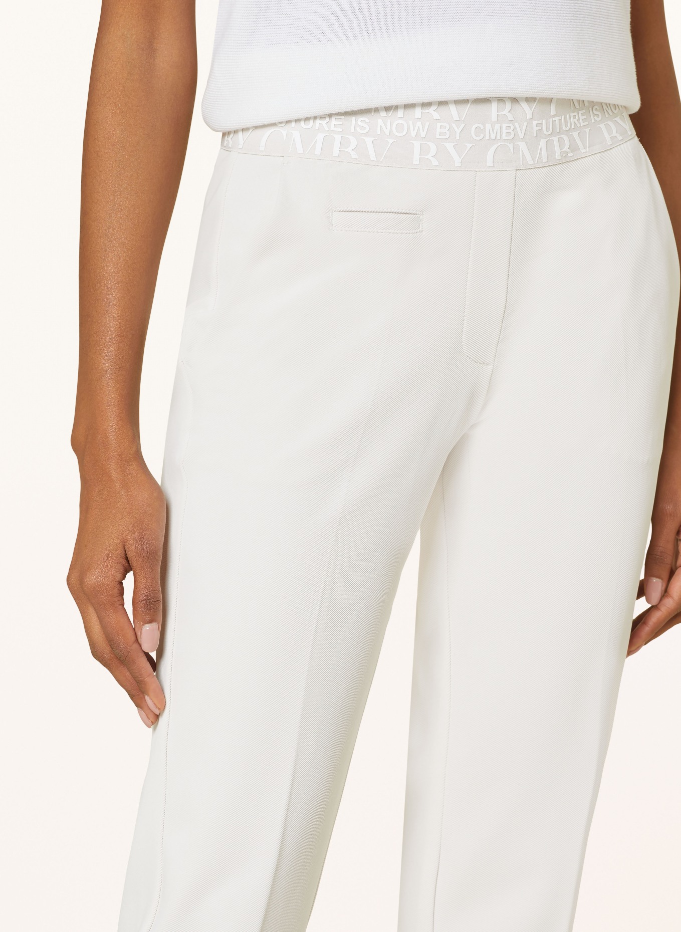 CAMBIO Trousers KIM, Color: WHITE (Image 5)