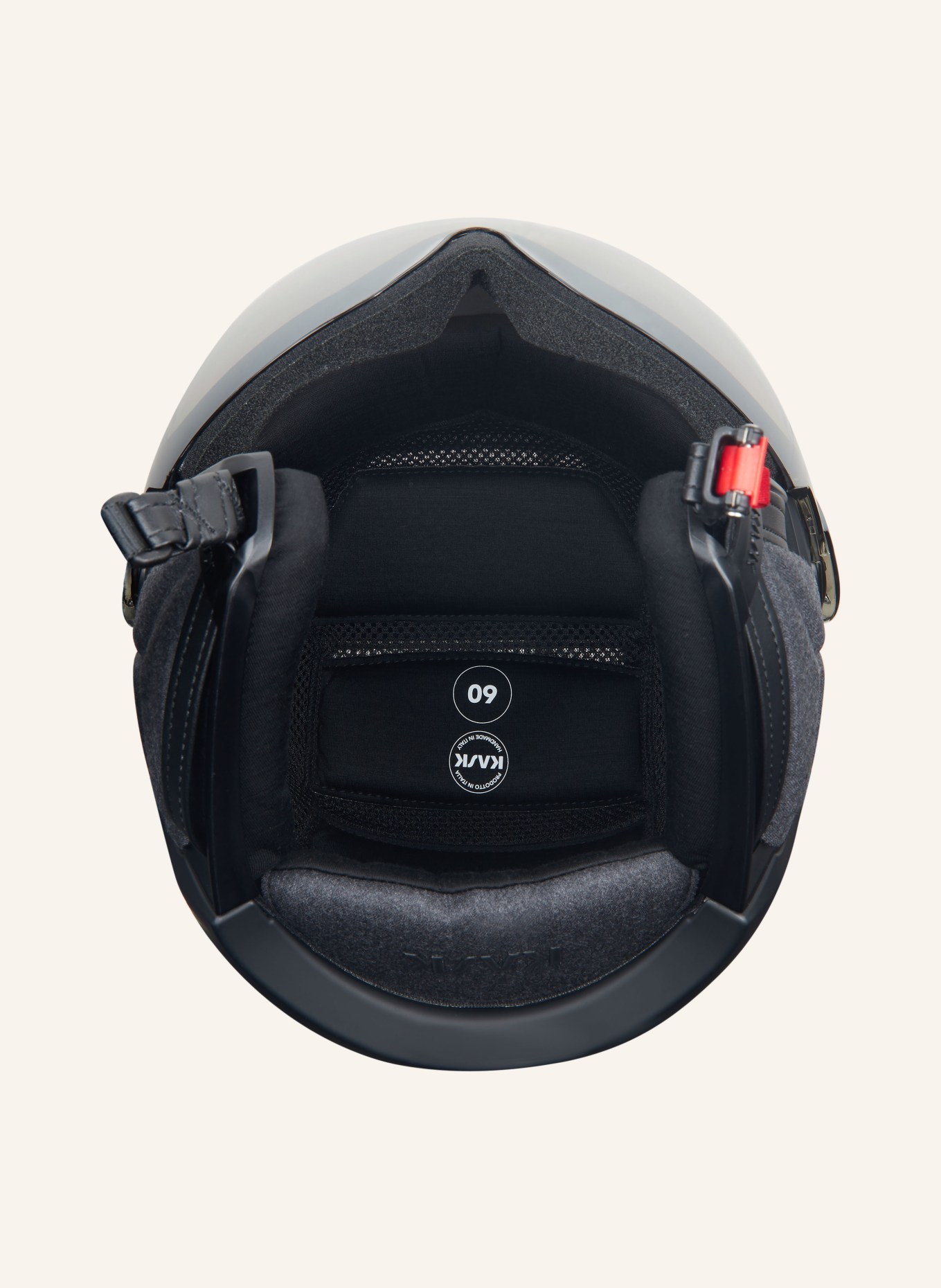 KASK Ski helmet CHROME VISOR, Color: BLACK/ SILVER (Image 3)