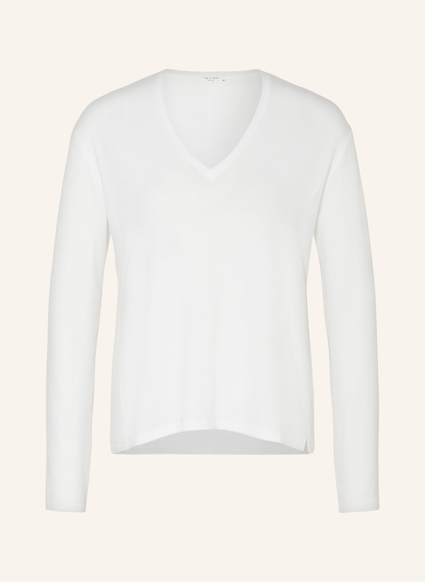 rag & bone Long sleeve shirt, Color: WHITE (Image 1)