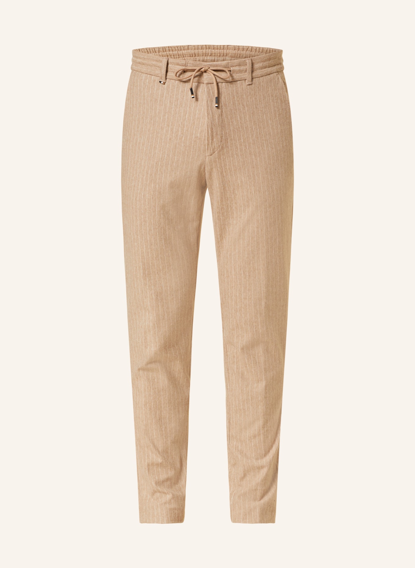 BOSS Suit trousers C-GENIUS slim fit, Color: LIGHT BROWN/ CREAM (Image 1)