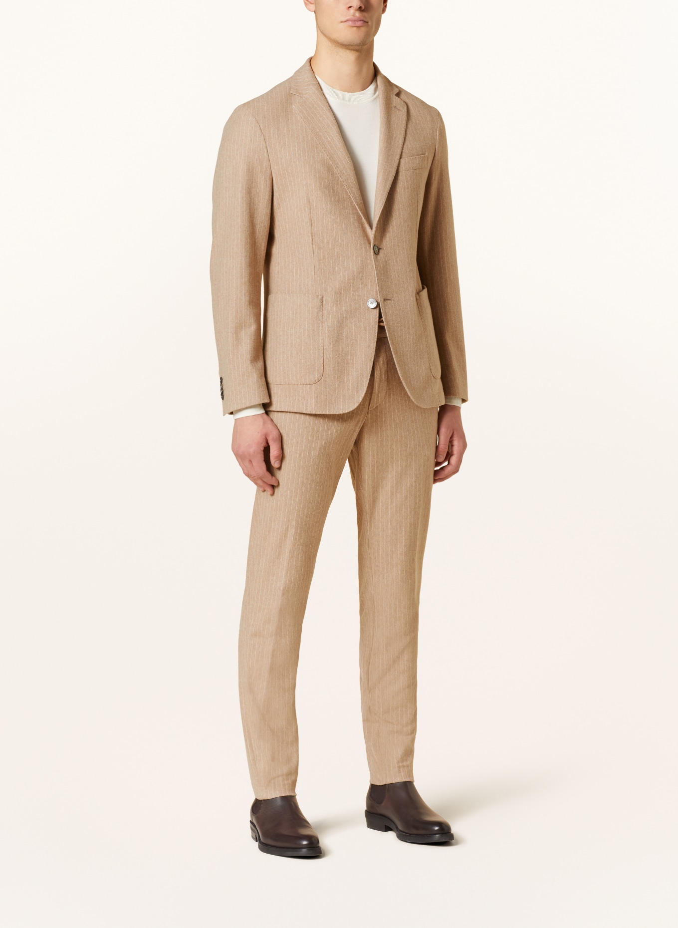 BOSS Suit jacket HANRY slim fit, Color: 260 MEDIUM BEIGE (Image 2)