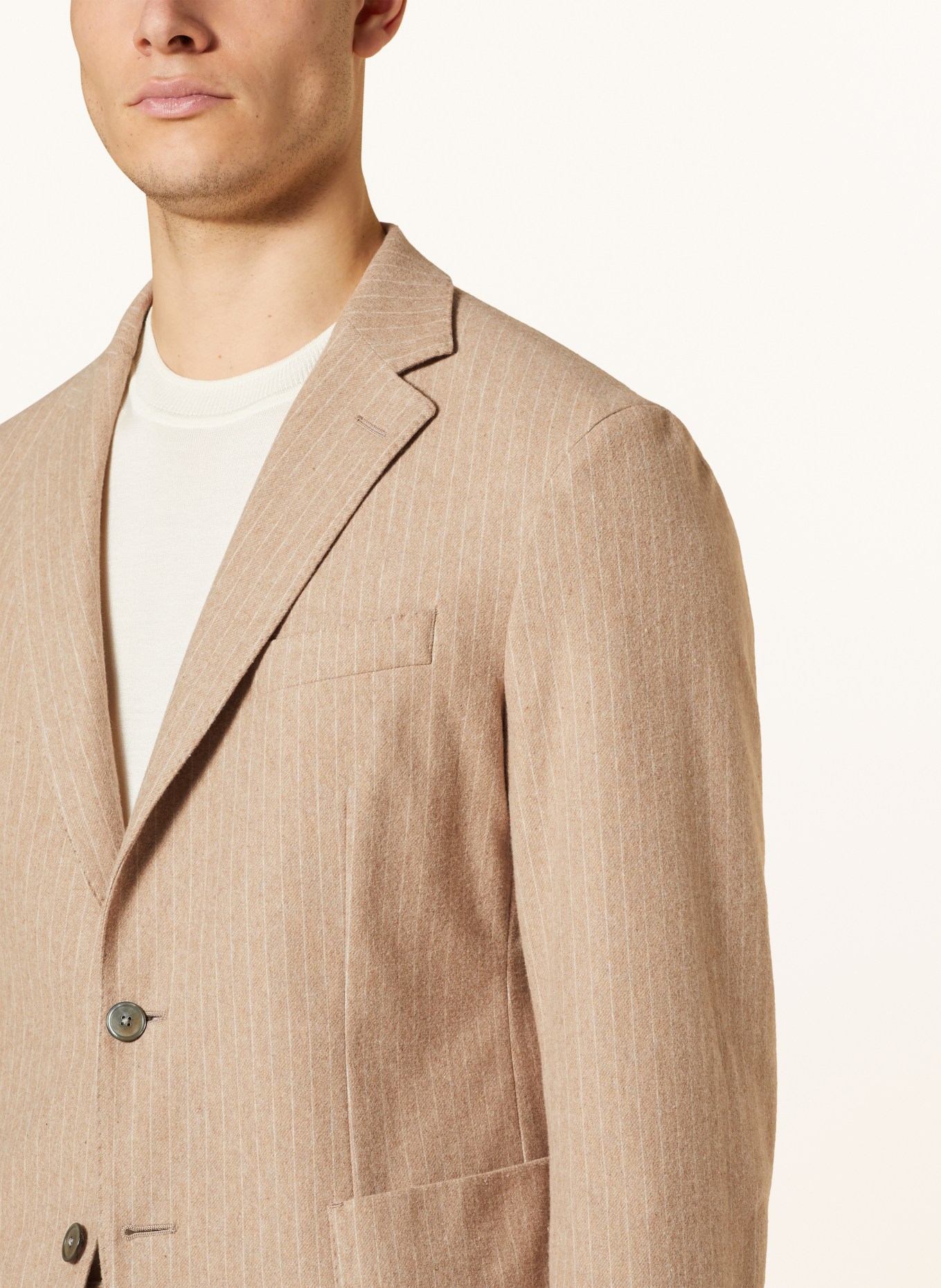 BOSS Suit jacket HANRY slim fit, Color: 260 MEDIUM BEIGE (Image 5)