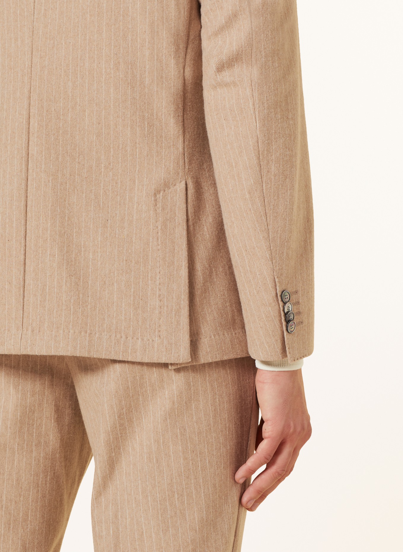 BOSS Suit jacket HANRY slim fit, Color: 260 MEDIUM BEIGE (Image 6)