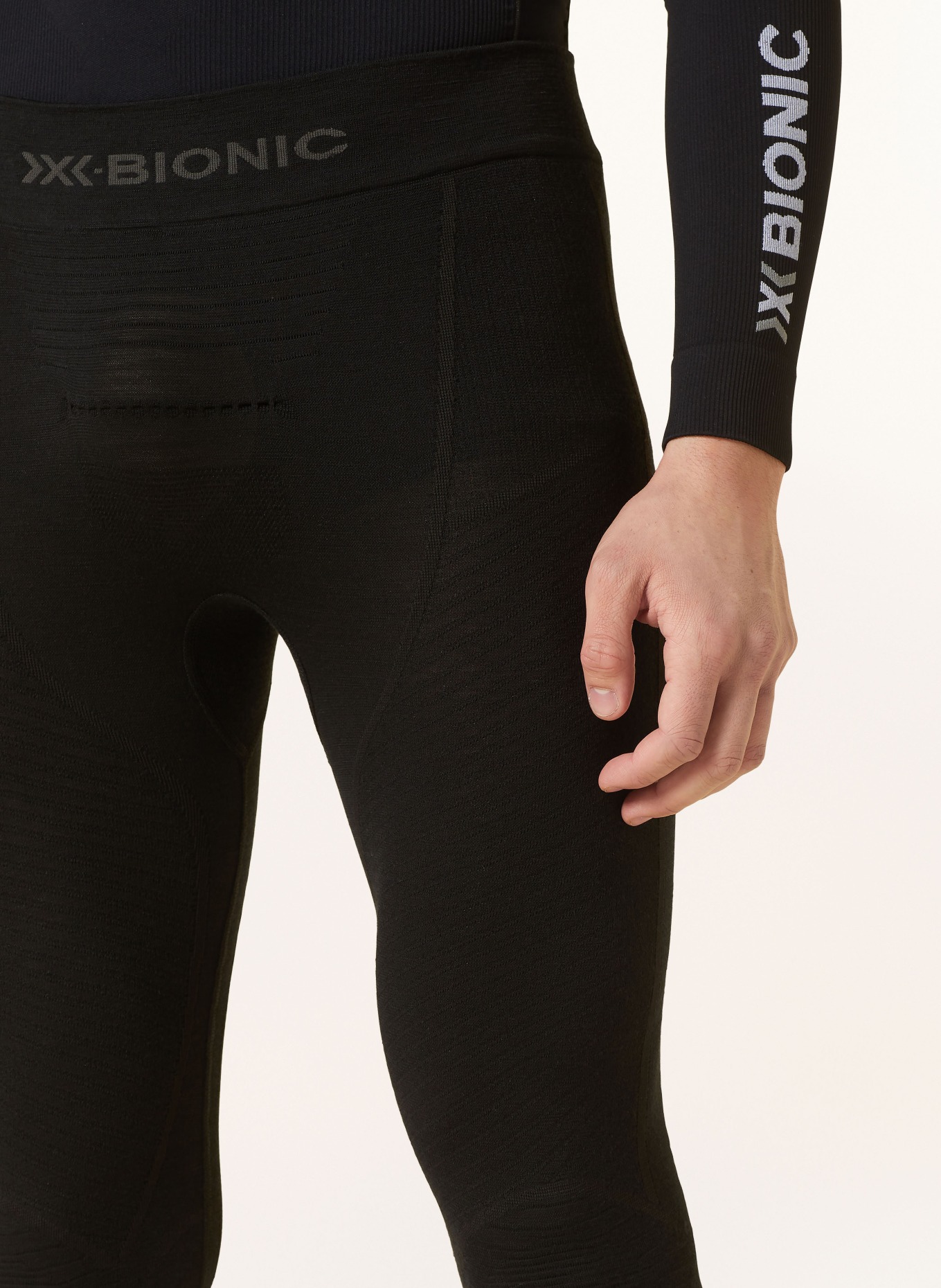 X BIONIC Baselayer bottoms MERINO NATURAL made of merino wool in black