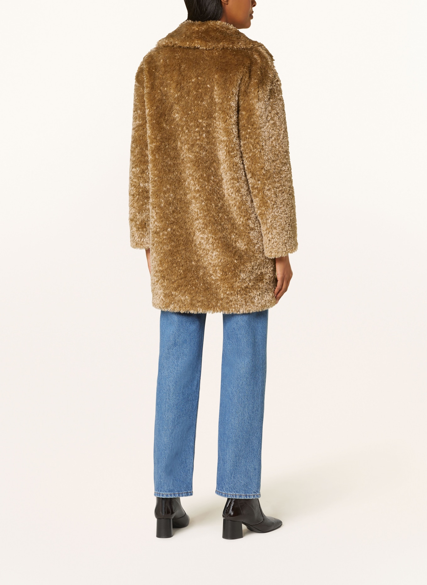 HERNO Płaszcz z pluszowego materiału, Kolor: CAMELOWY (Obrazek 3)