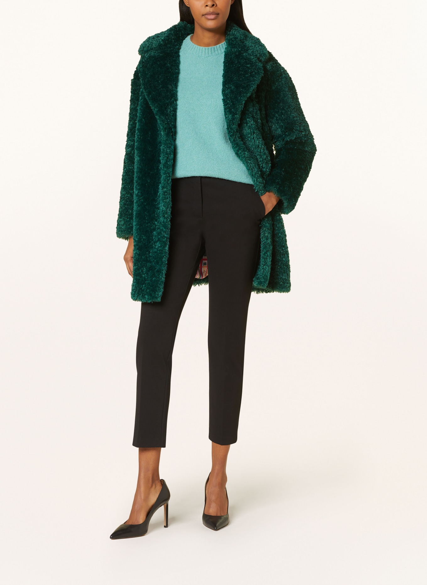 Herno mantel grün Clearance